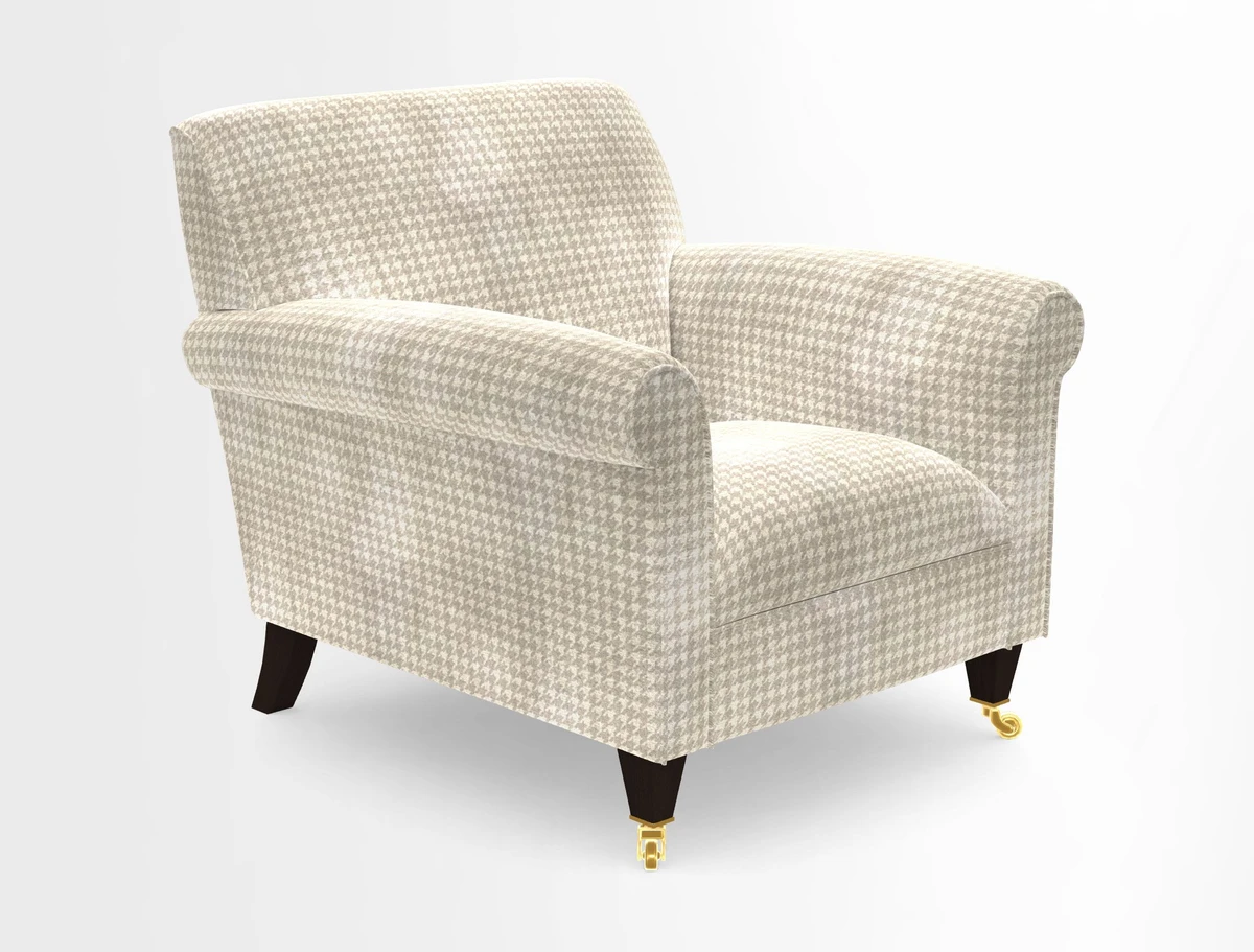 Petworth Chair in Two Tone Plain Biscuit