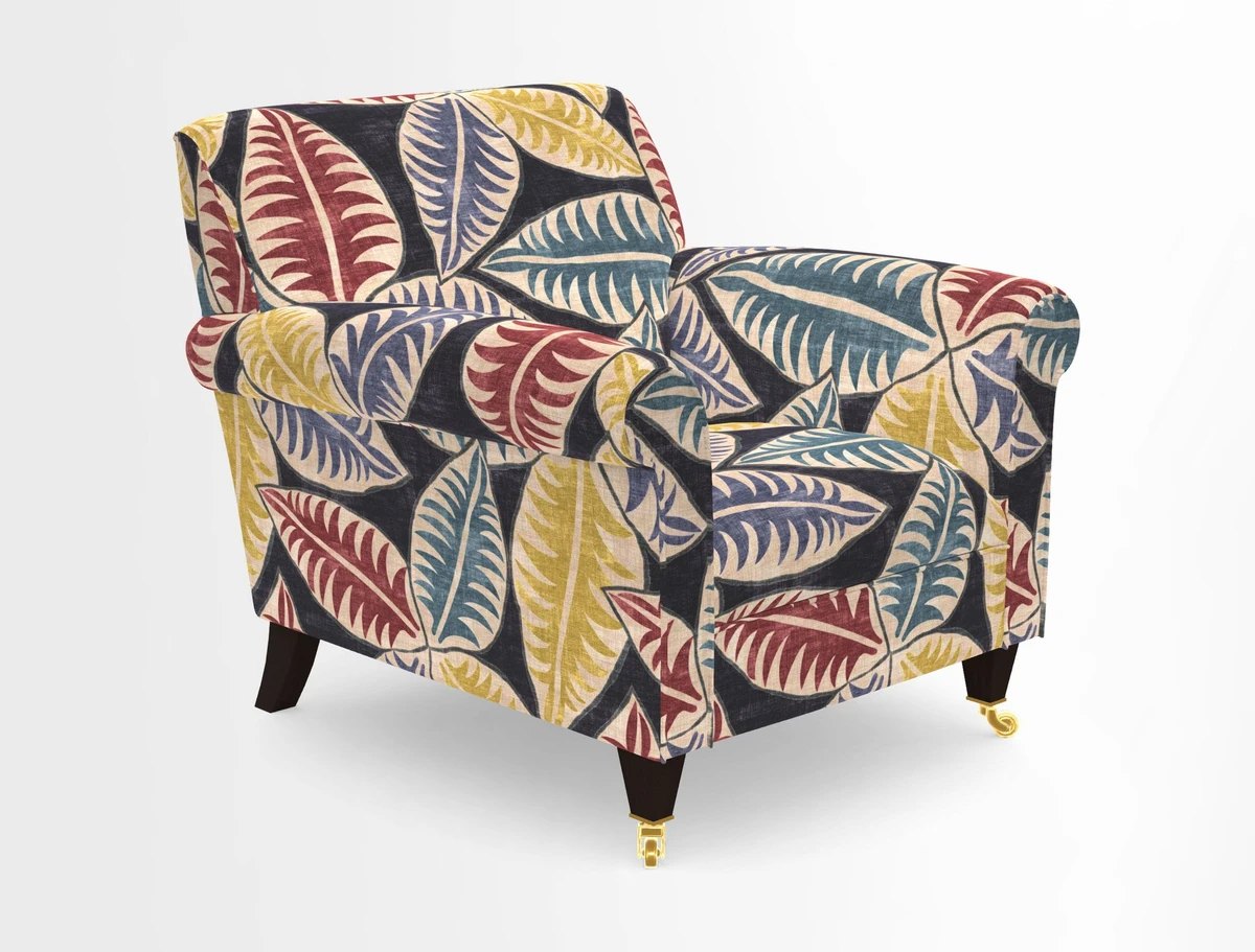 Petworth Chair in Two Tone Plain Biscuit