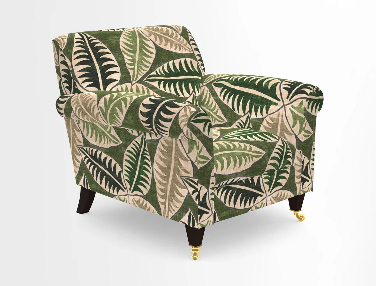 Petworth Chair in Two Tone Plain Biscuit