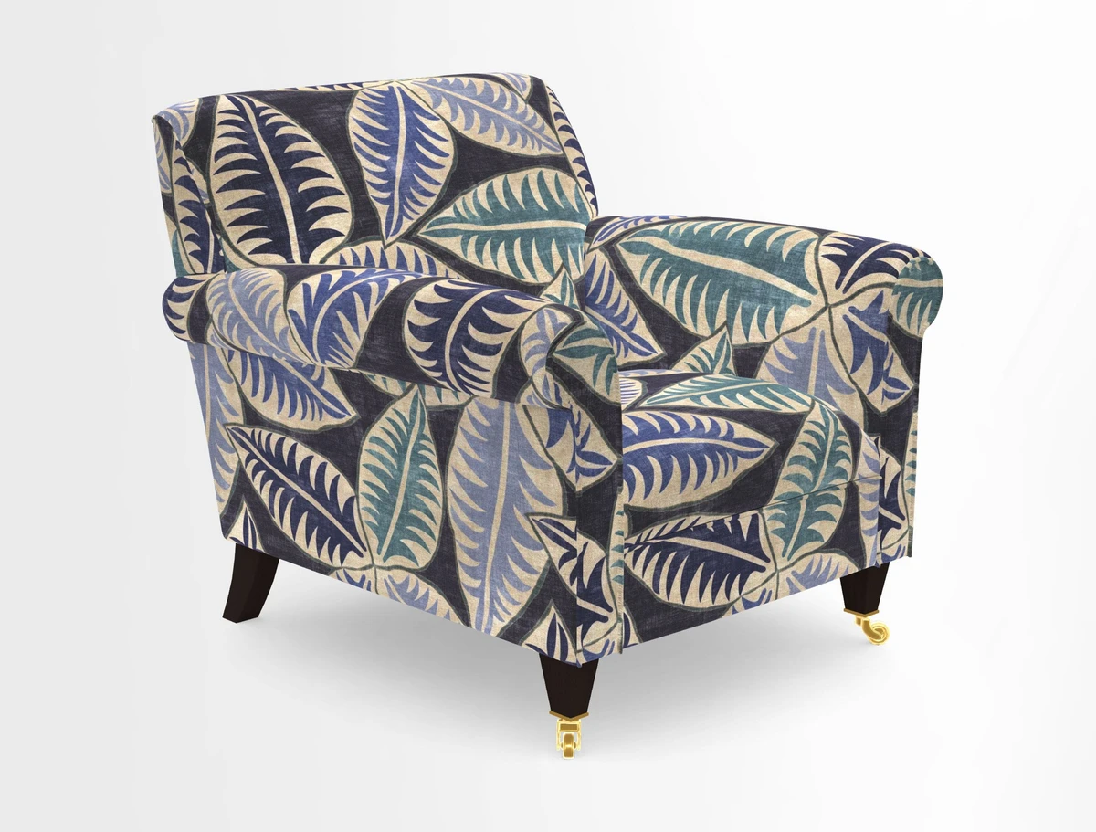 Petworth Chair in Two Tone Plain Biscuit