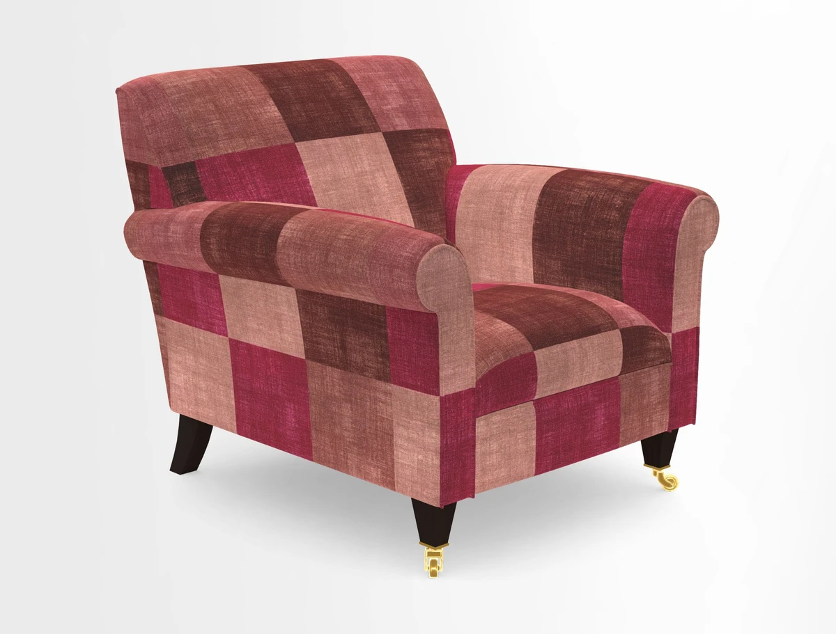 Petworth Chair in Two Tone Plain Biscuit