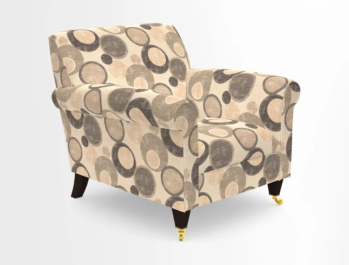 Petworth Chair in Two Tone Plain Biscuit