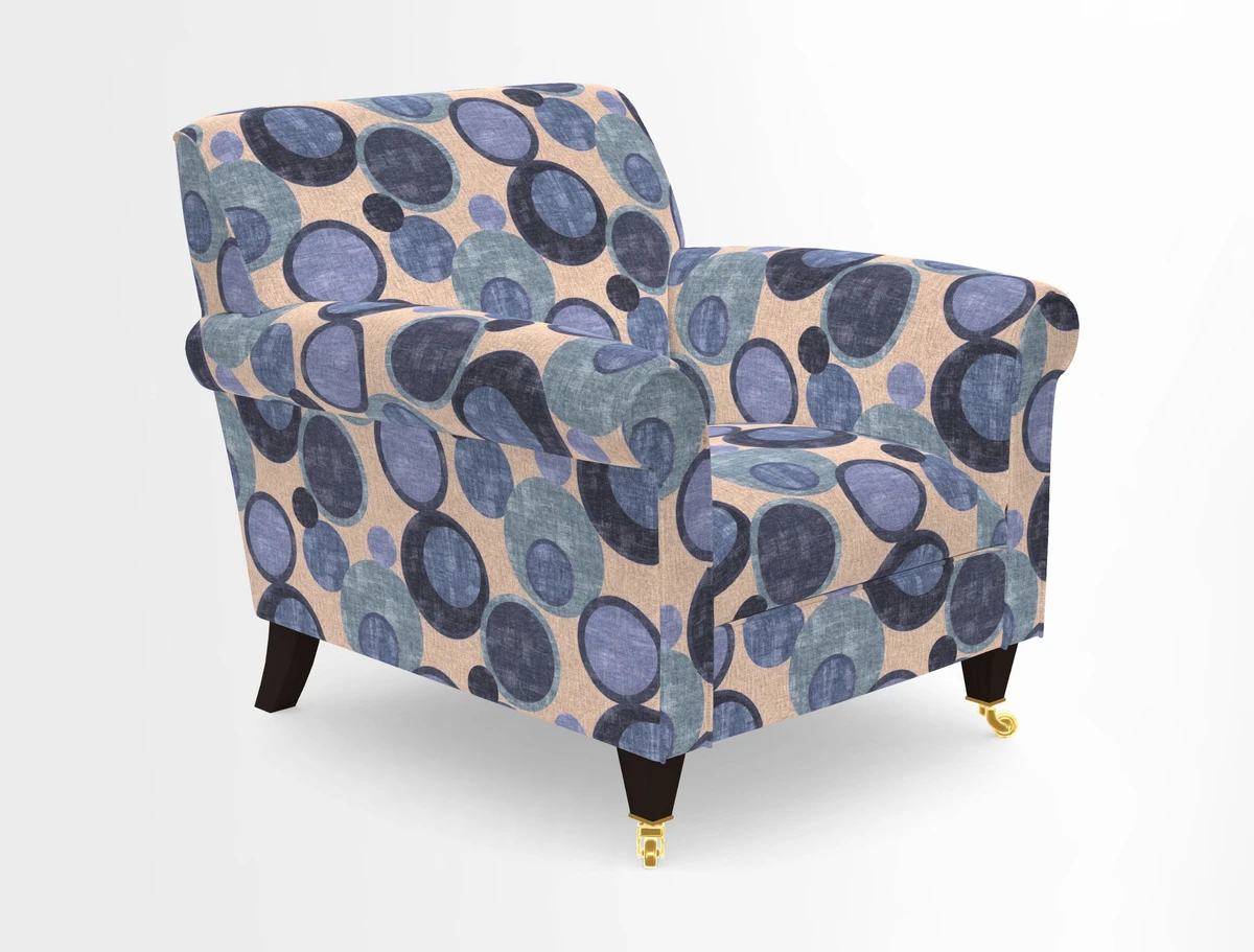 Petworth Chair in Two Tone Plain Biscuit
