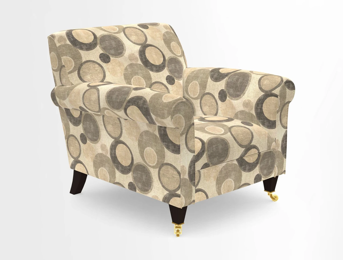 Petworth Chair in Two Tone Plain Biscuit