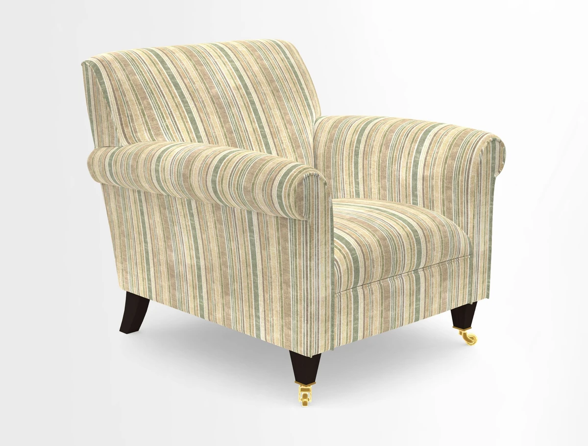 Petworth Chair in Two Tone Plain Biscuit