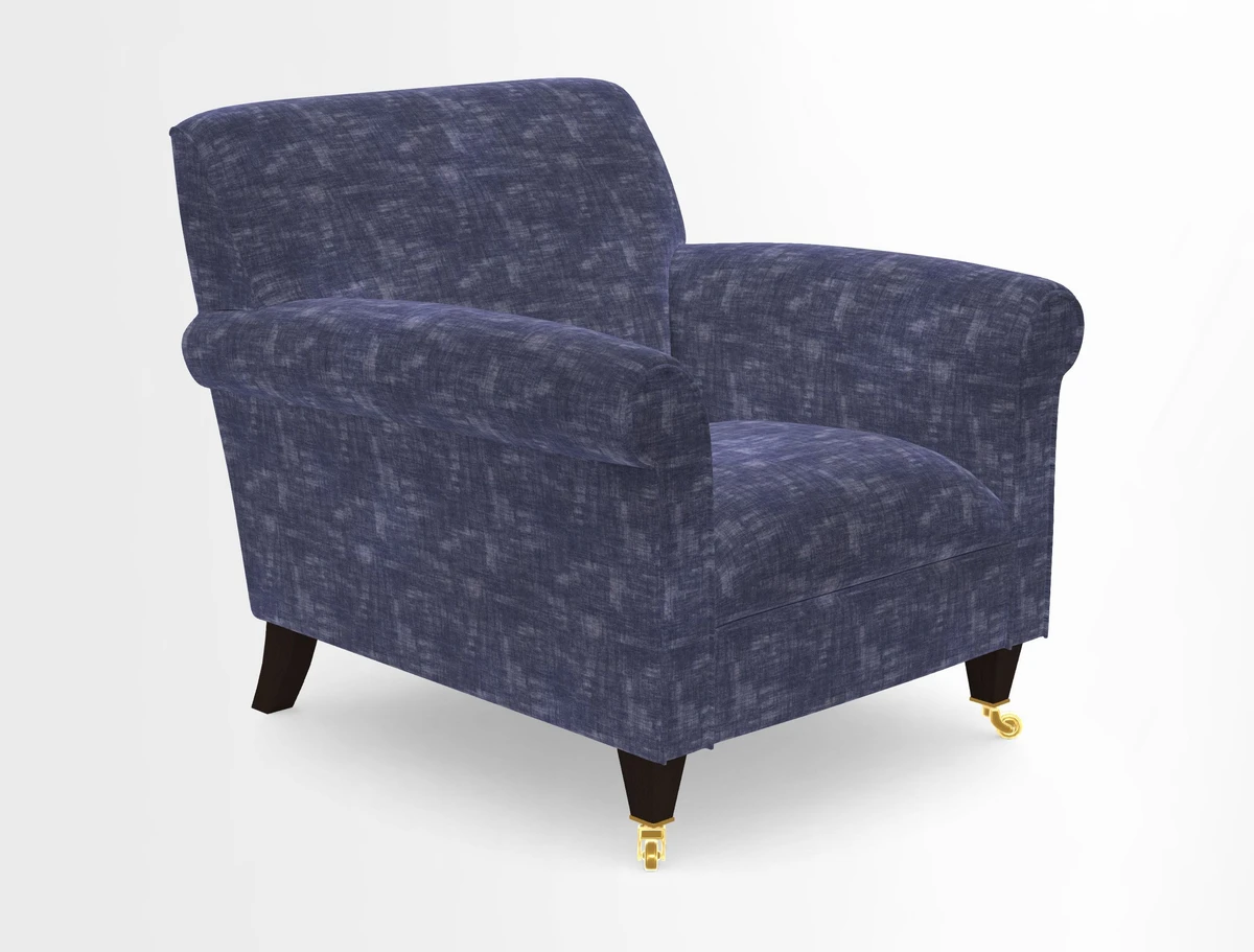 Petworth Chair in Two Tone Plain Biscuit