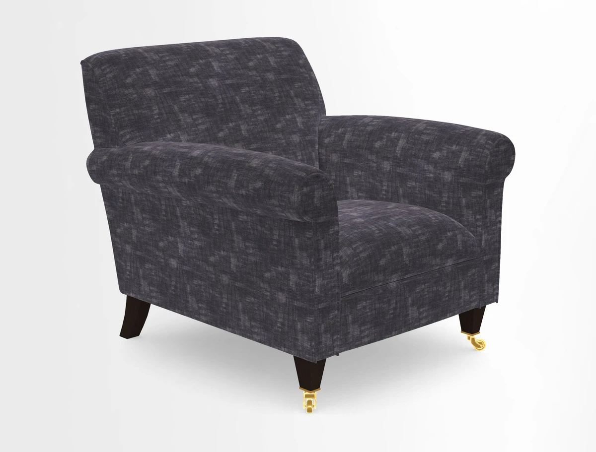 Petworth Chair in Two Tone Plain Biscuit