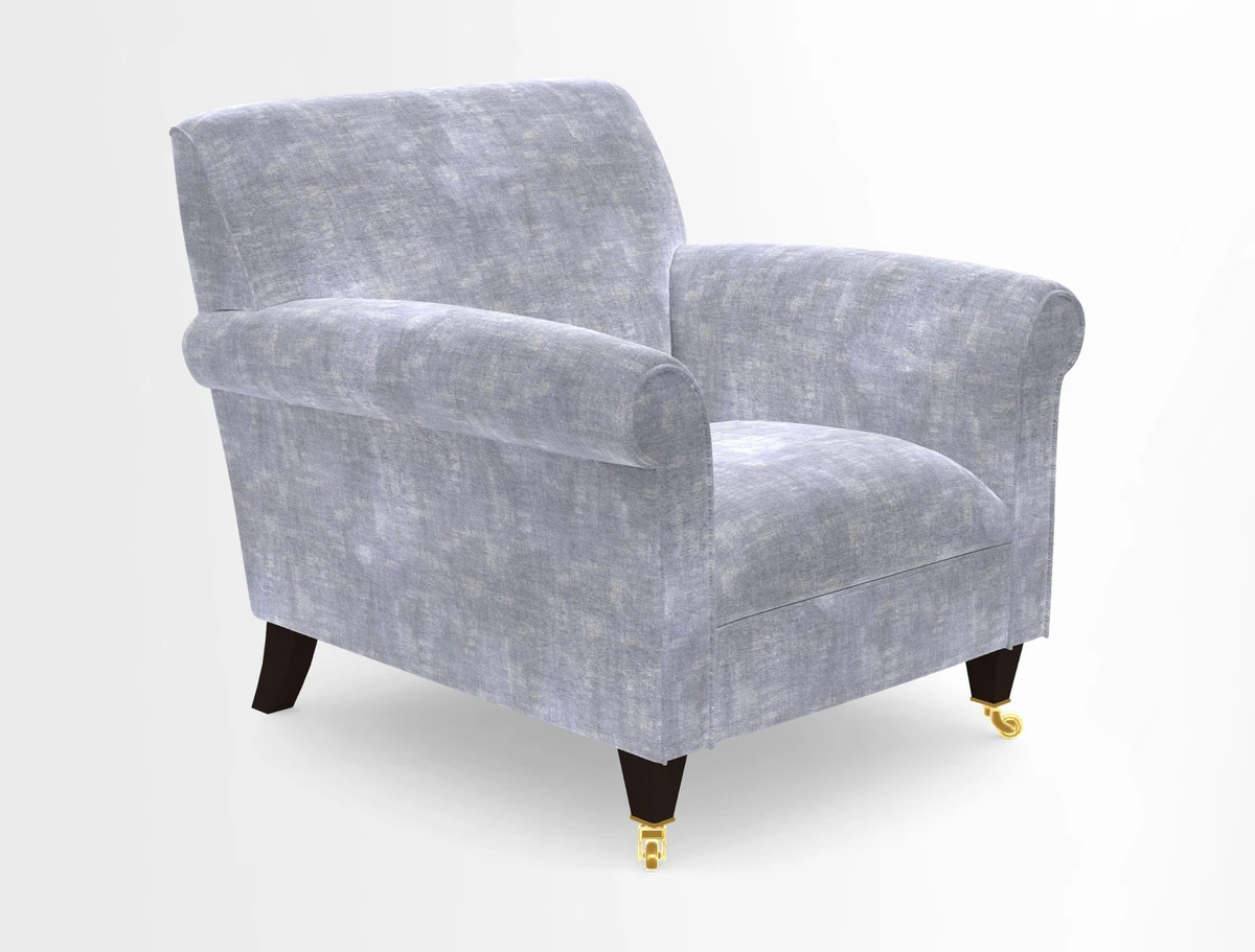 Petworth Chair in Two Tone Plain Biscuit