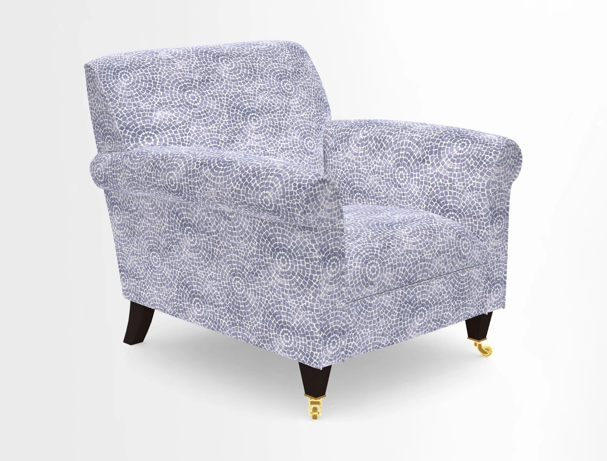 Petworth Chair in Two Tone Plain Biscuit