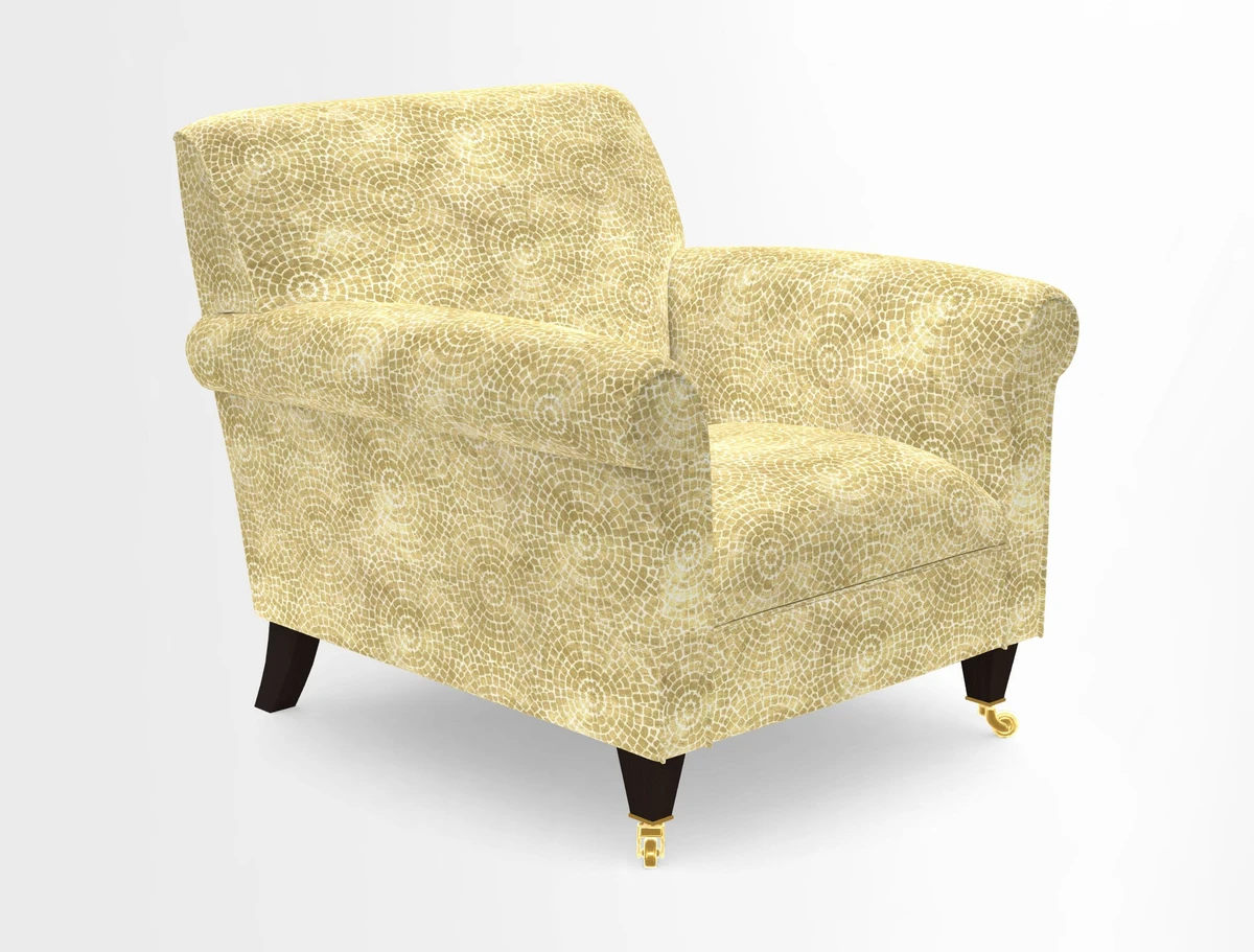 Petworth Chair in Two Tone Plain Biscuit