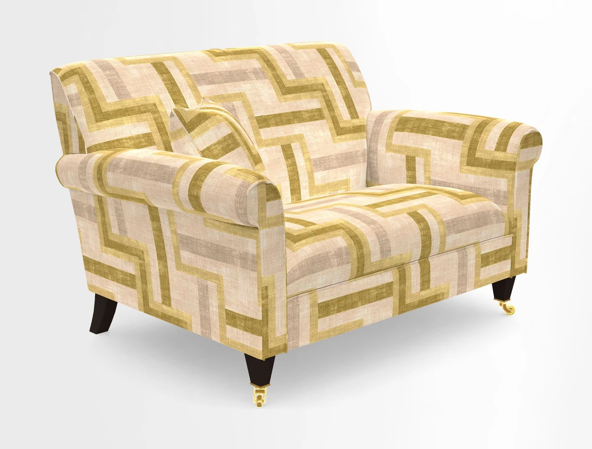 Petworth Snuggler in Two Tone Plain Biscuit