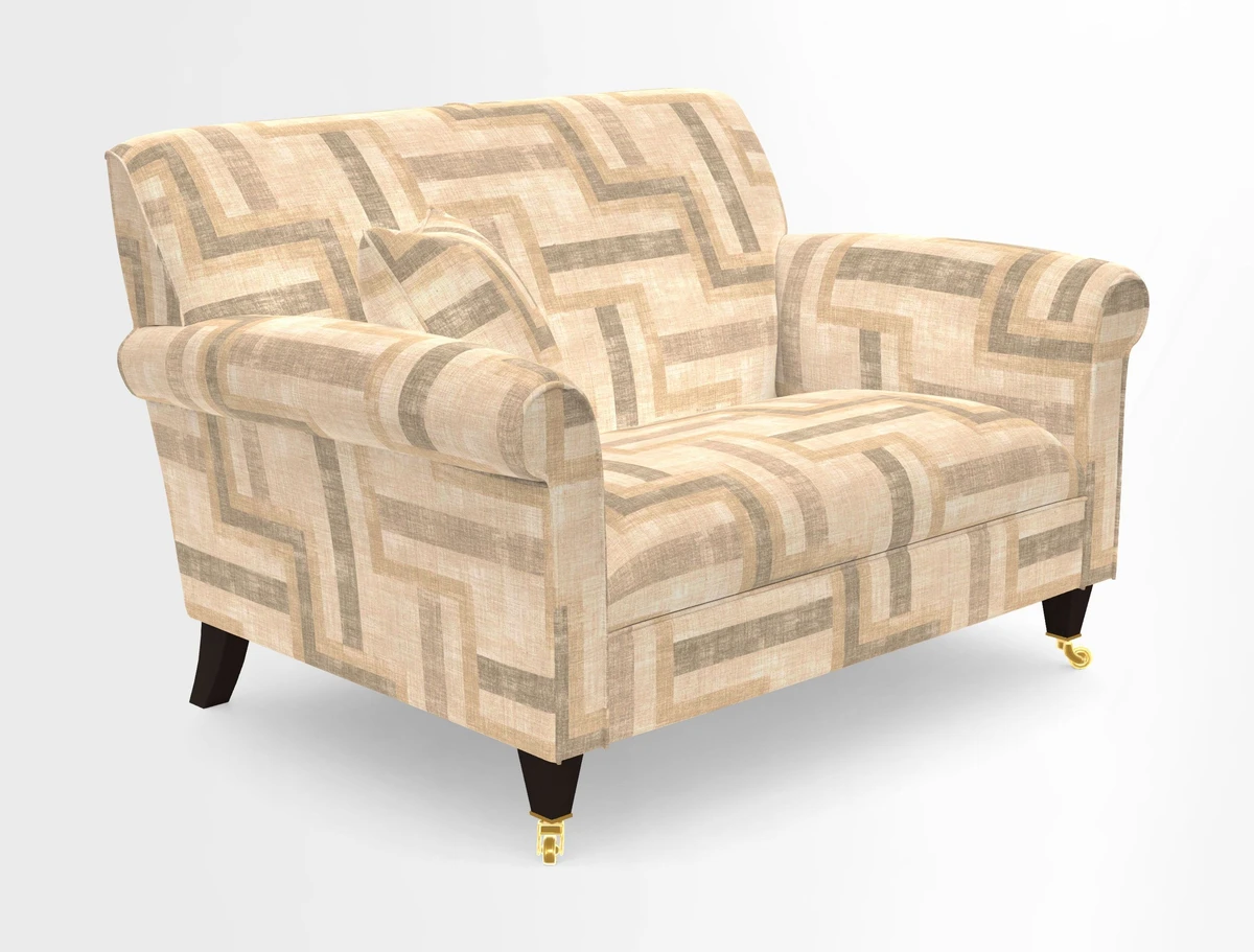 Petworth Snuggler in Two Tone Plain Biscuit