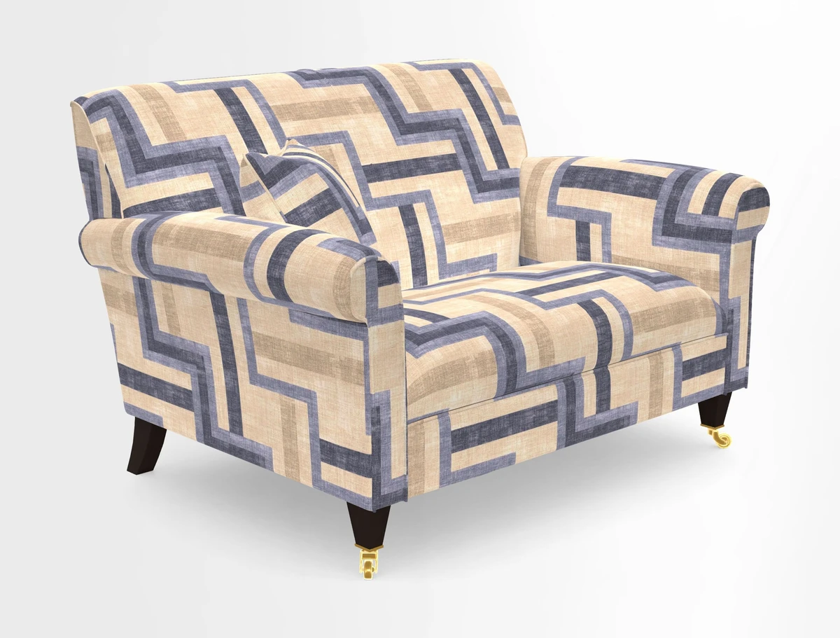 Petworth Snuggler in Two Tone Plain Biscuit