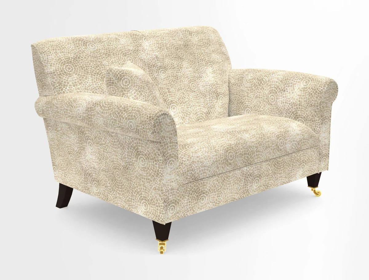 Petworth Snuggler in Two Tone Plain Biscuit