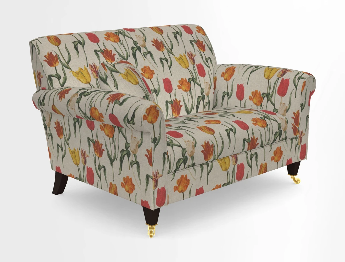 Petworth Snuggler in Two Tone Plain Biscuit