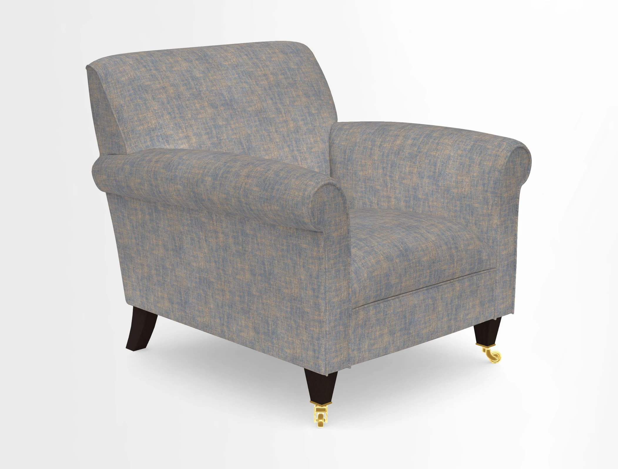 Petworth Chair in Two Tone Plain Biscuit