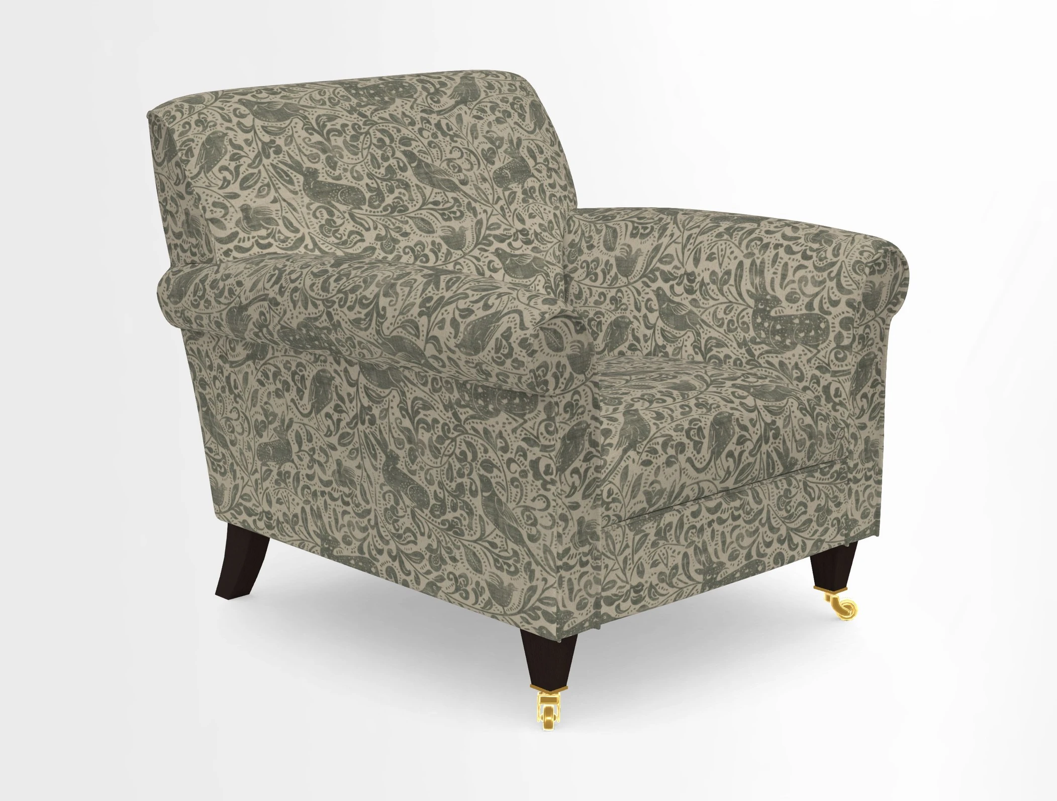 Petworth Chair in Two Tone Plain Biscuit