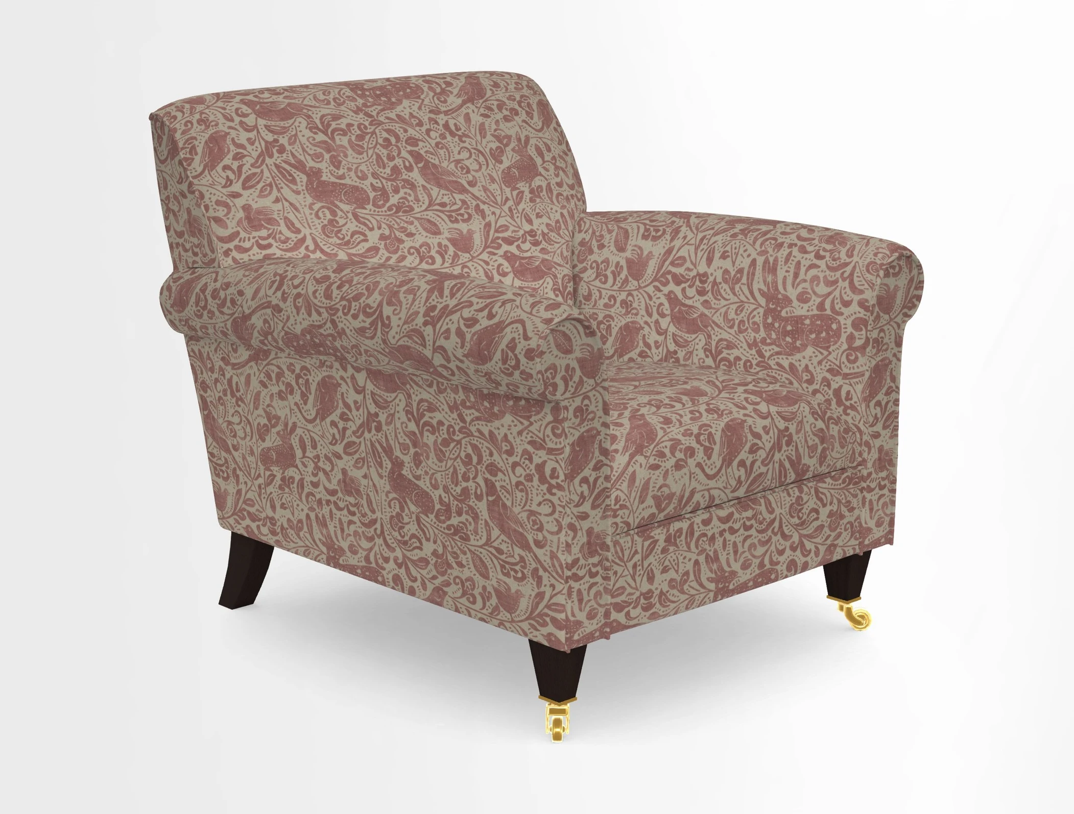 Petworth Chair in Two Tone Plain Biscuit