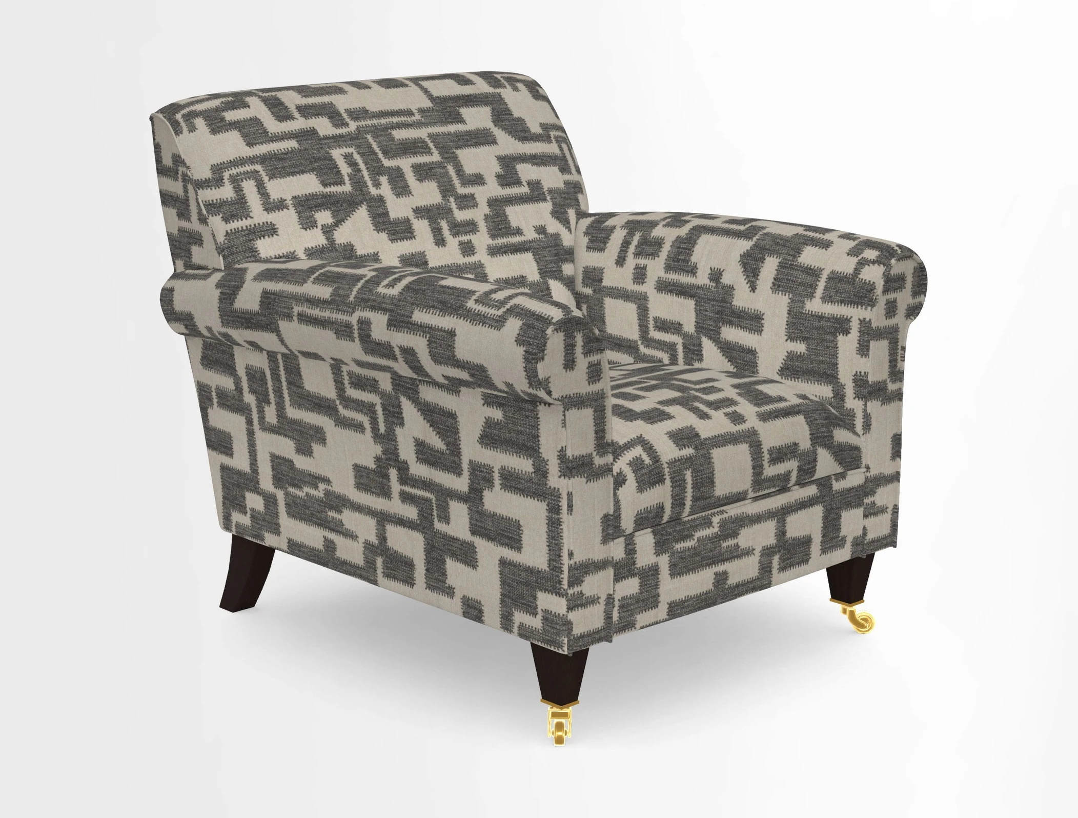 Petworth Chair in Two Tone Plain Biscuit