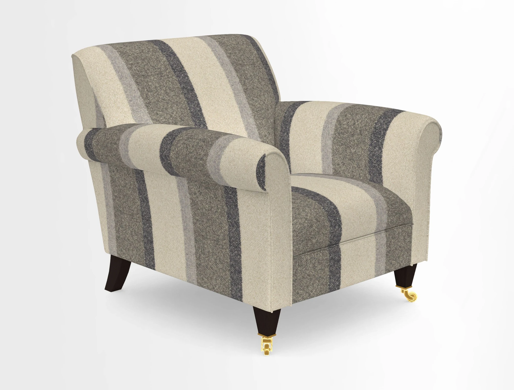 Petworth Chair in Two Tone Plain Biscuit