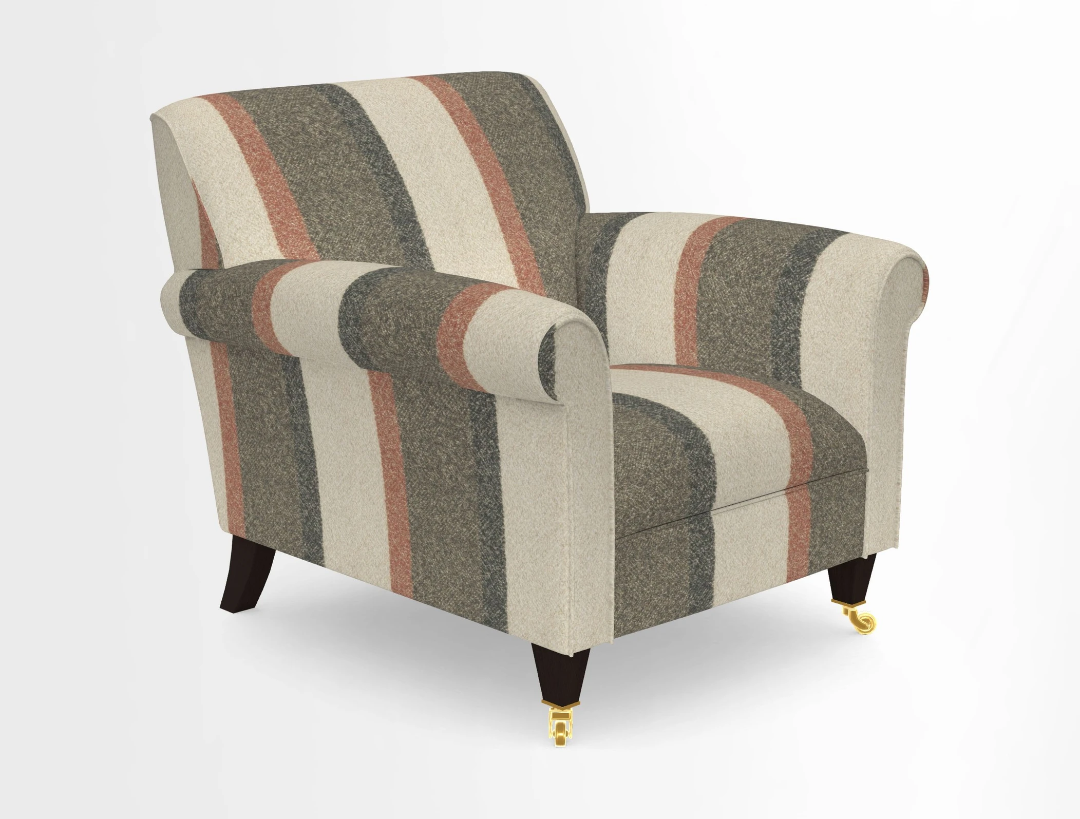 Petworth Chair in Two Tone Plain Biscuit