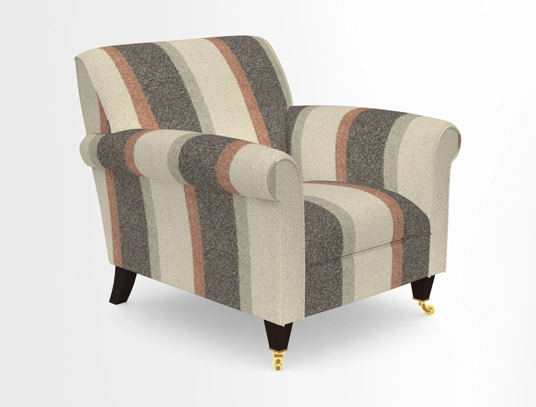 Petworth Chair in Two Tone Plain Biscuit