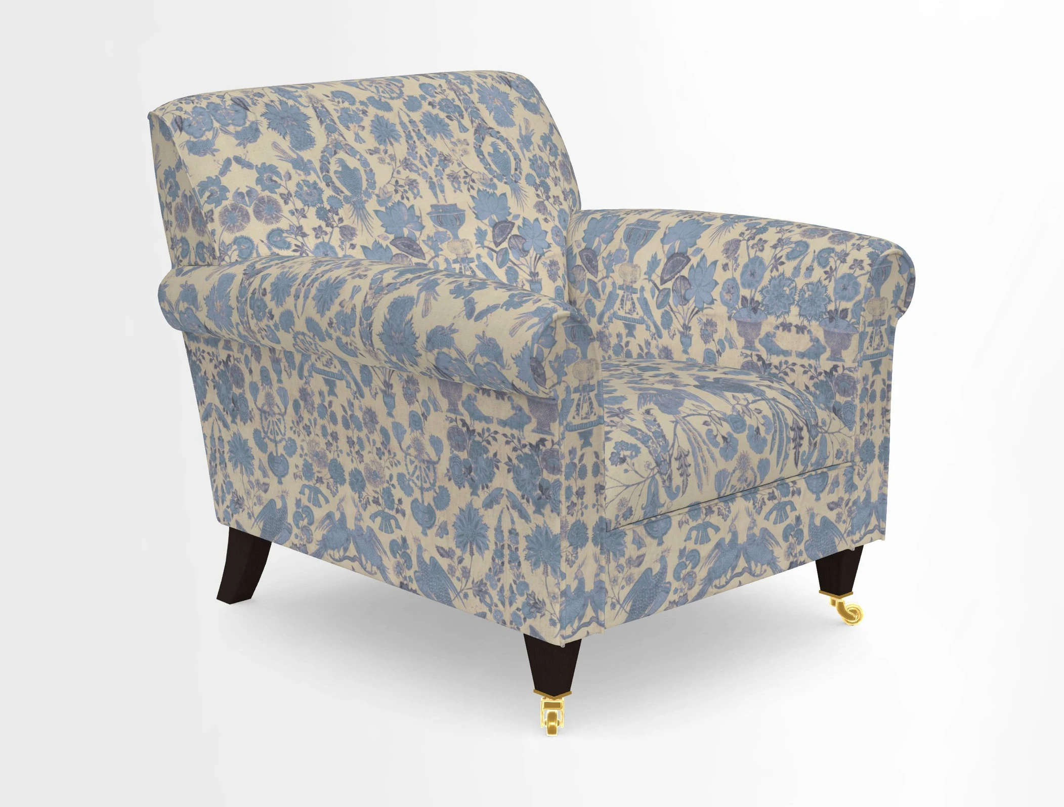 Petworth Chair in Two Tone Plain Biscuit