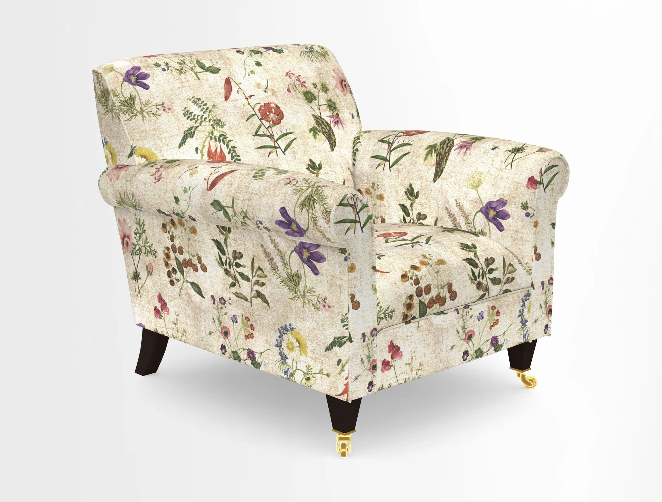 Petworth Chair in Two Tone Plain Biscuit