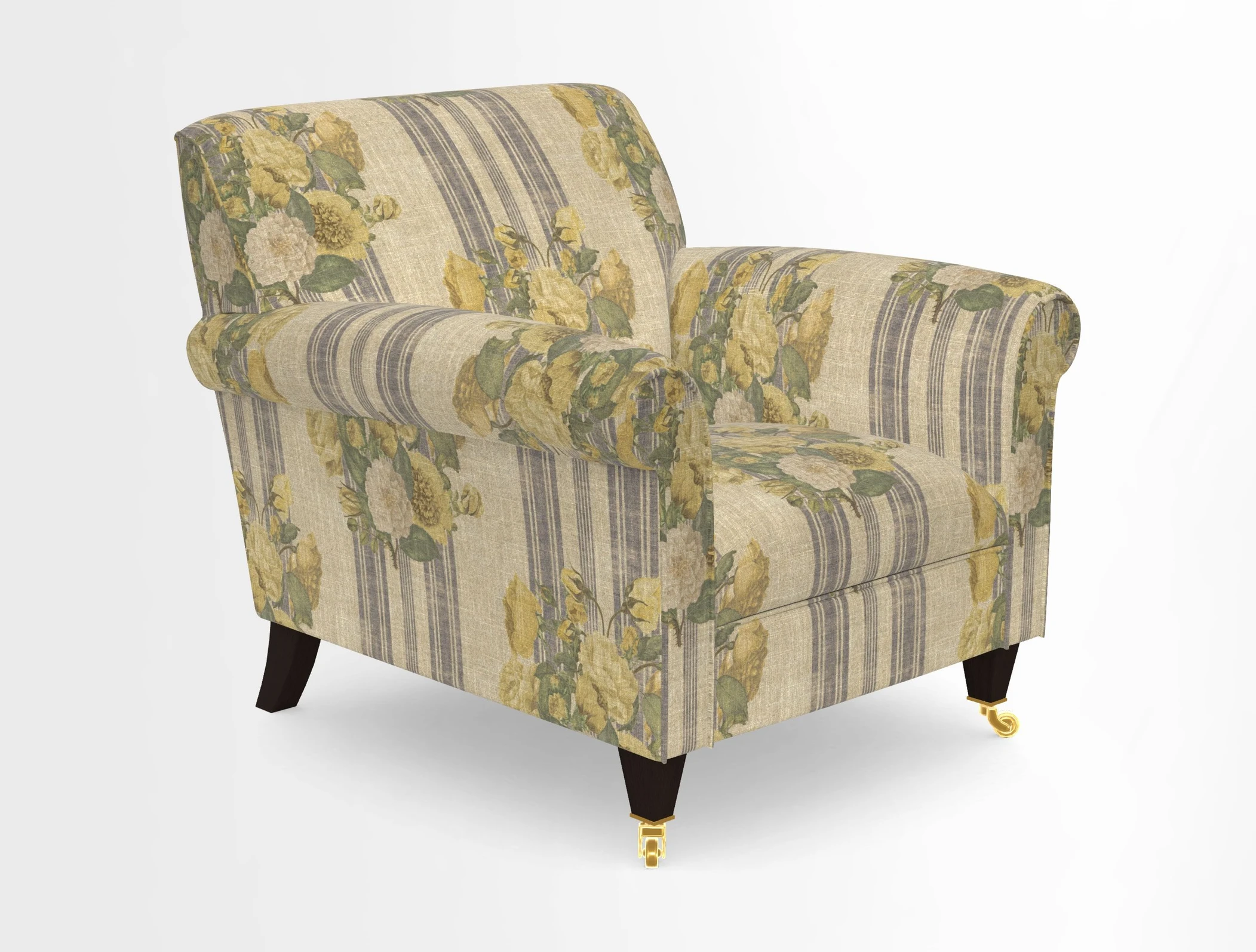 Petworth Chair in Two Tone Plain Biscuit