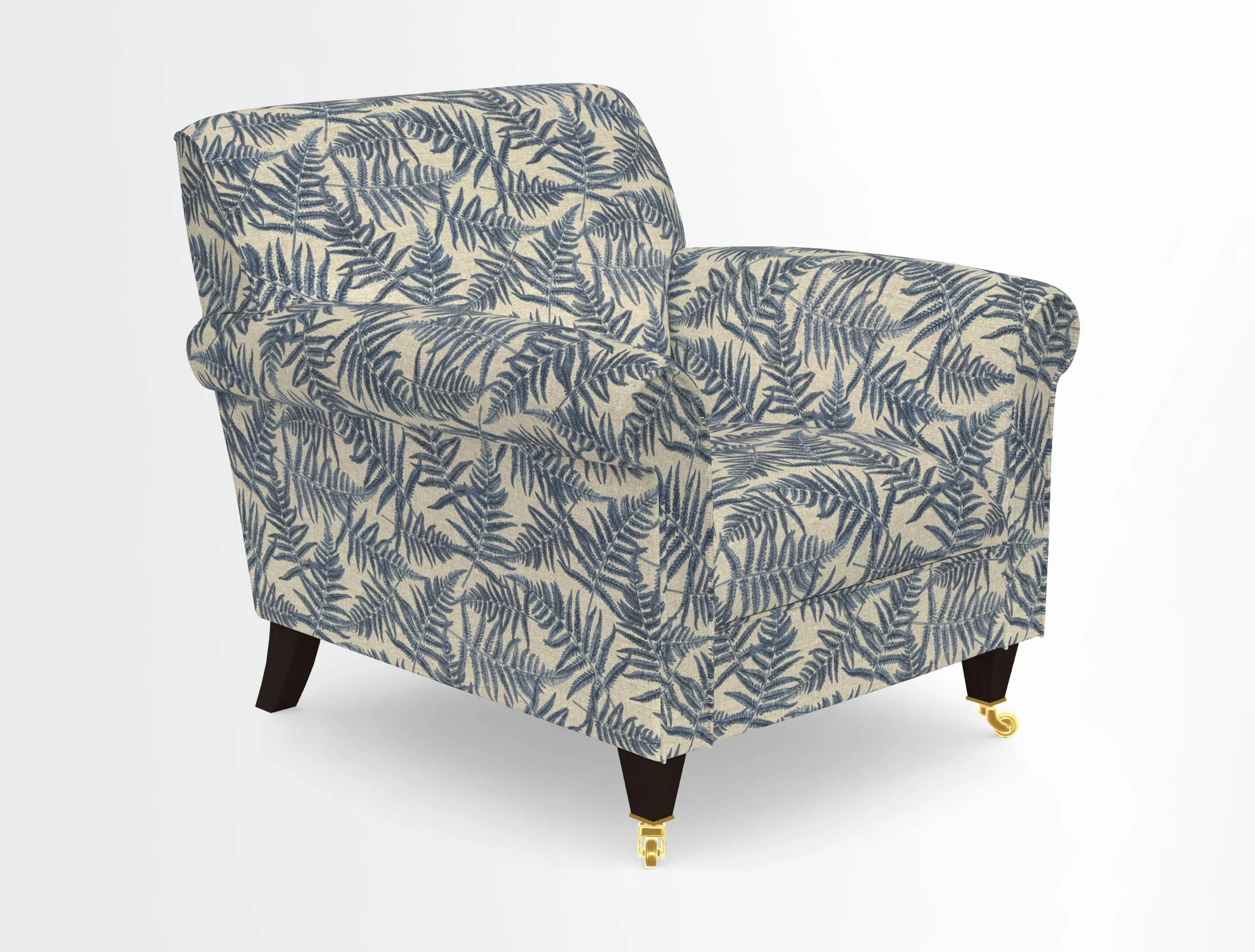 Petworth Chair in Two Tone Plain Biscuit