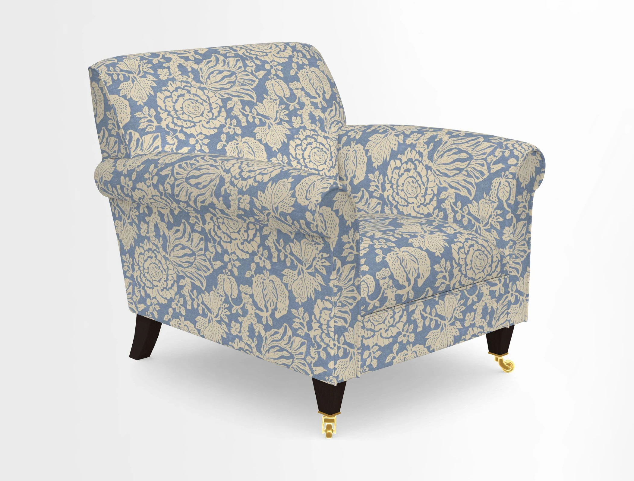 Petworth Chair in Two Tone Plain Biscuit