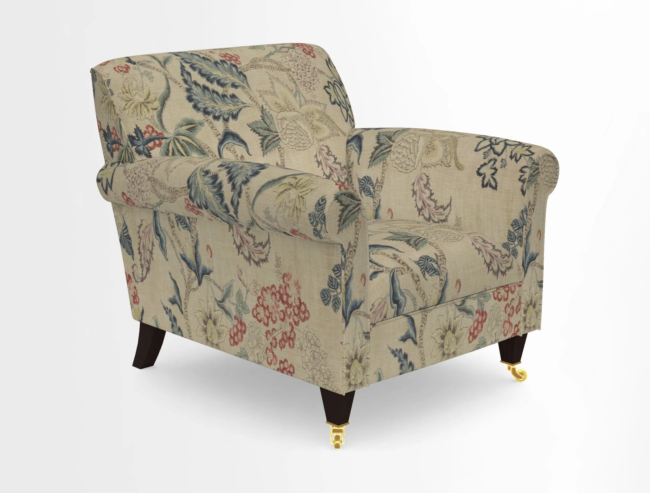 Petworth Chair in Two Tone Plain Biscuit