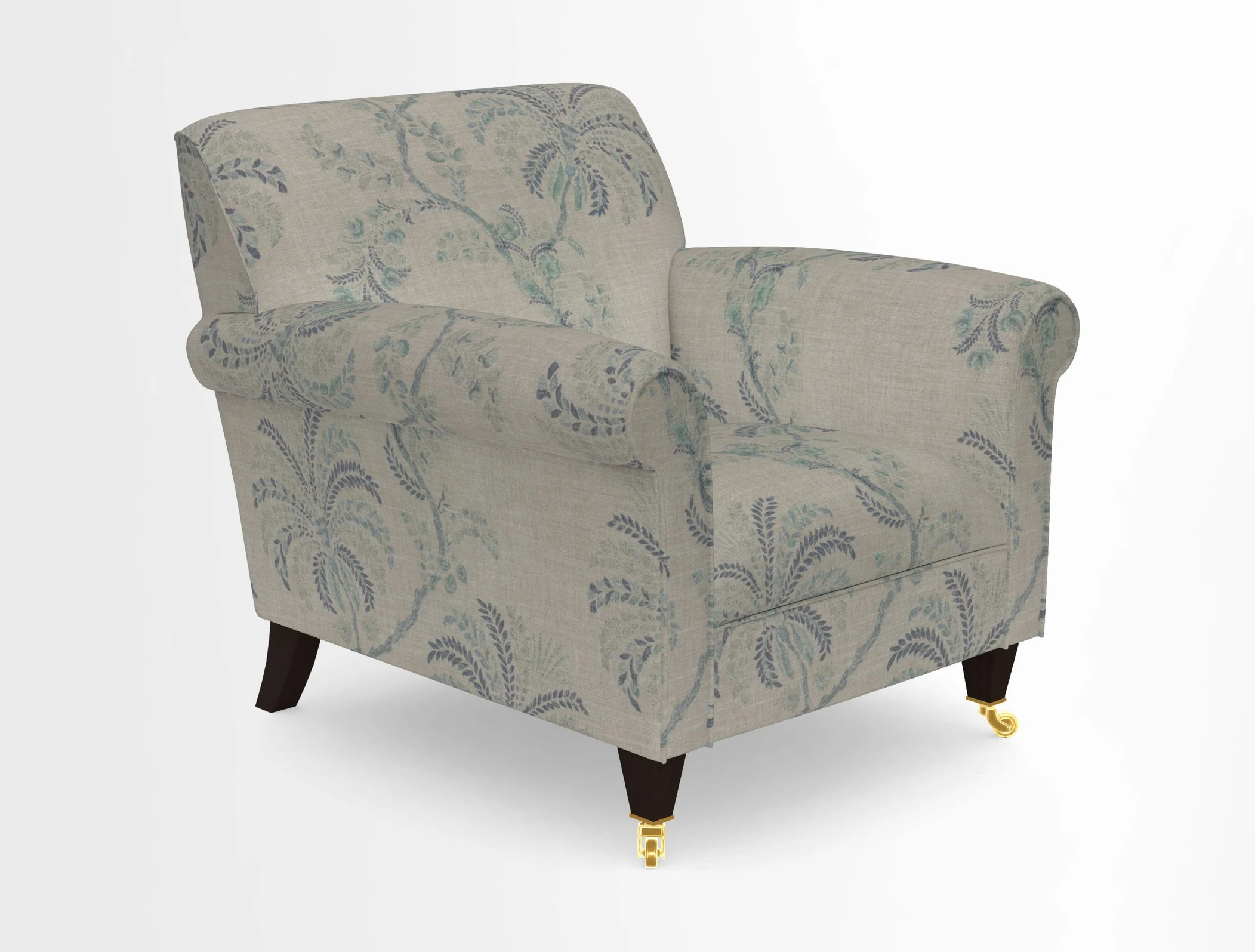 Petworth Chair in Two Tone Plain Biscuit