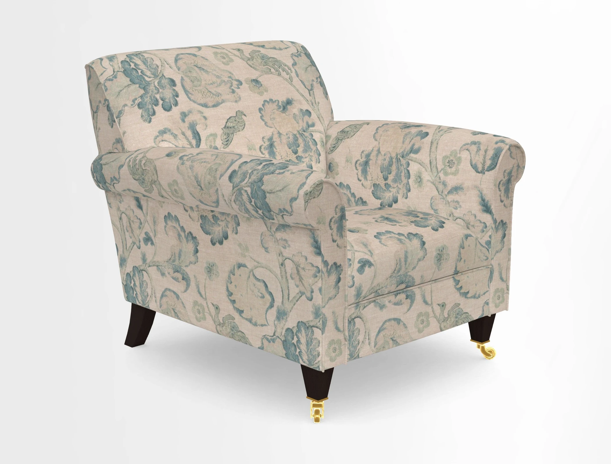 Petworth Chair in Two Tone Plain Biscuit