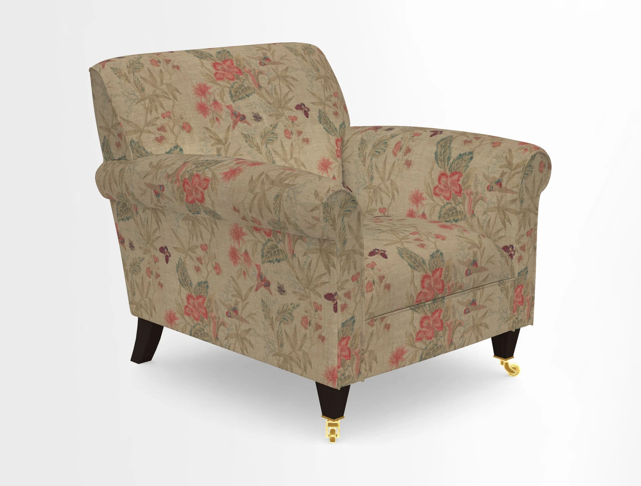 Petworth Chair in Two Tone Plain Biscuit