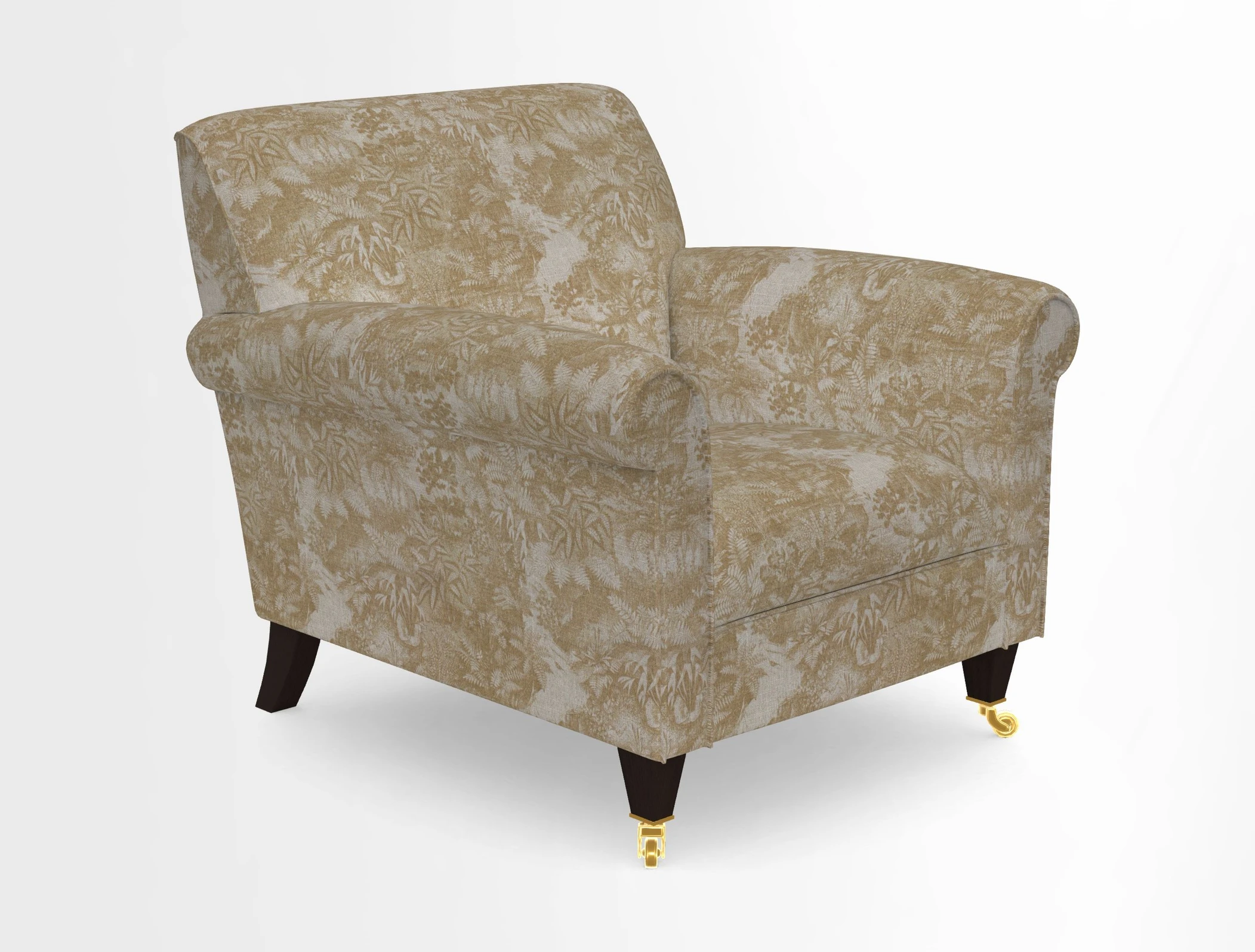 Petworth Chair in Two Tone Plain Biscuit