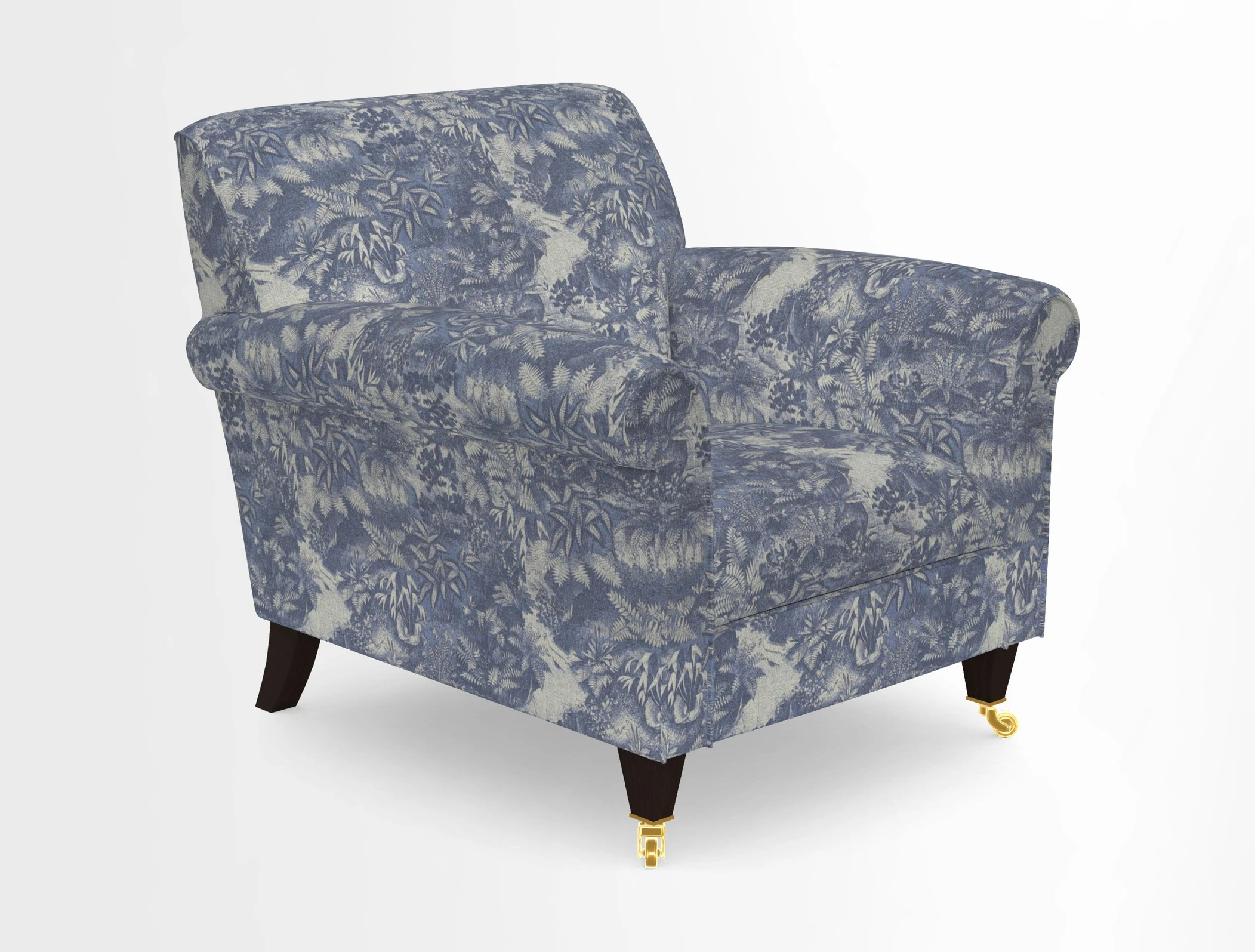 Petworth Chair in Two Tone Plain Biscuit