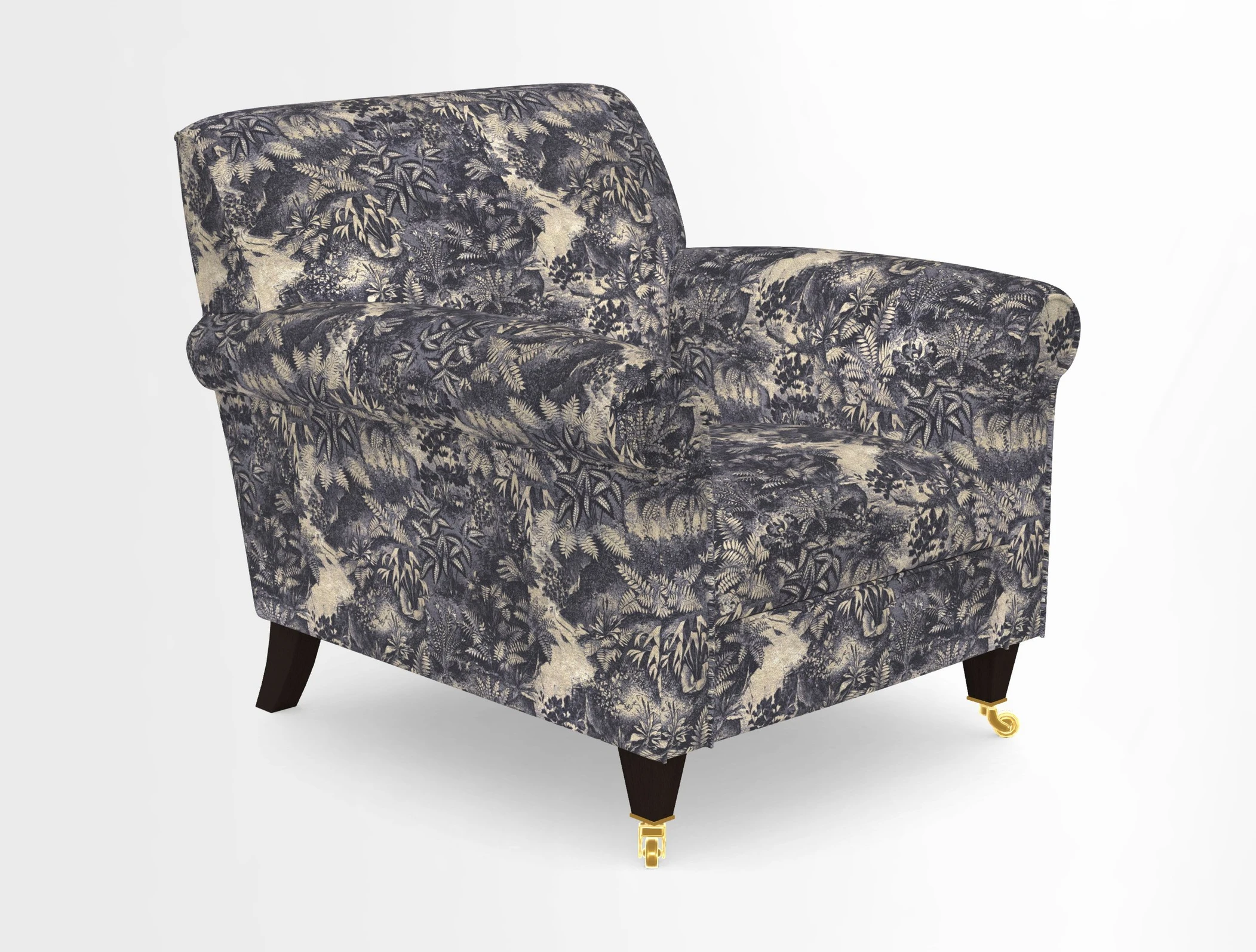Petworth Chair in Two Tone Plain Biscuit