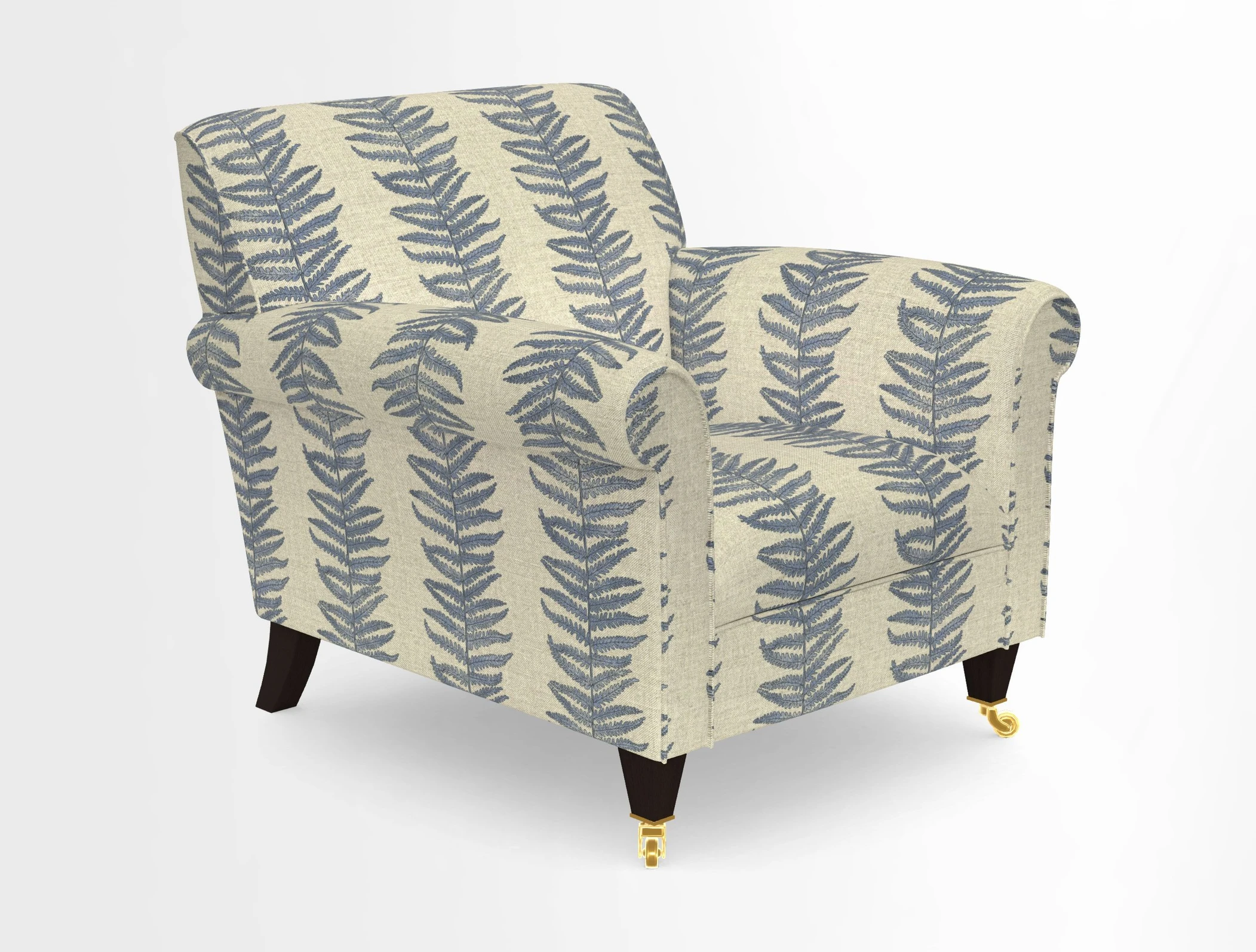 Petworth Chair in Two Tone Plain Biscuit