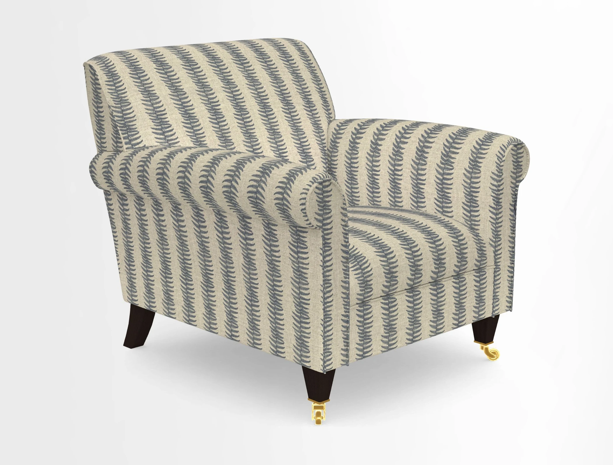 Petworth Chair in Two Tone Plain Biscuit