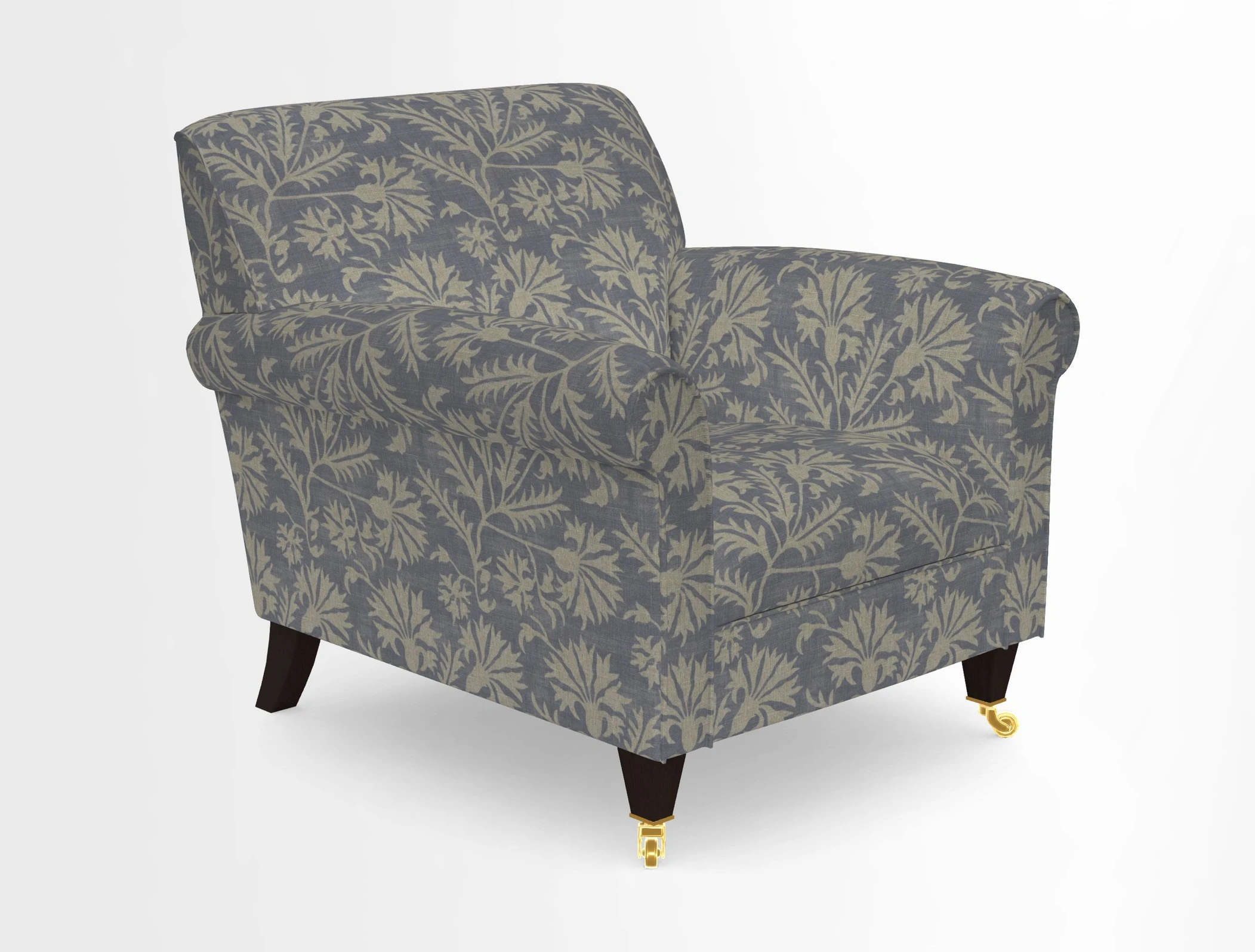 Petworth Chair in Two Tone Plain Biscuit