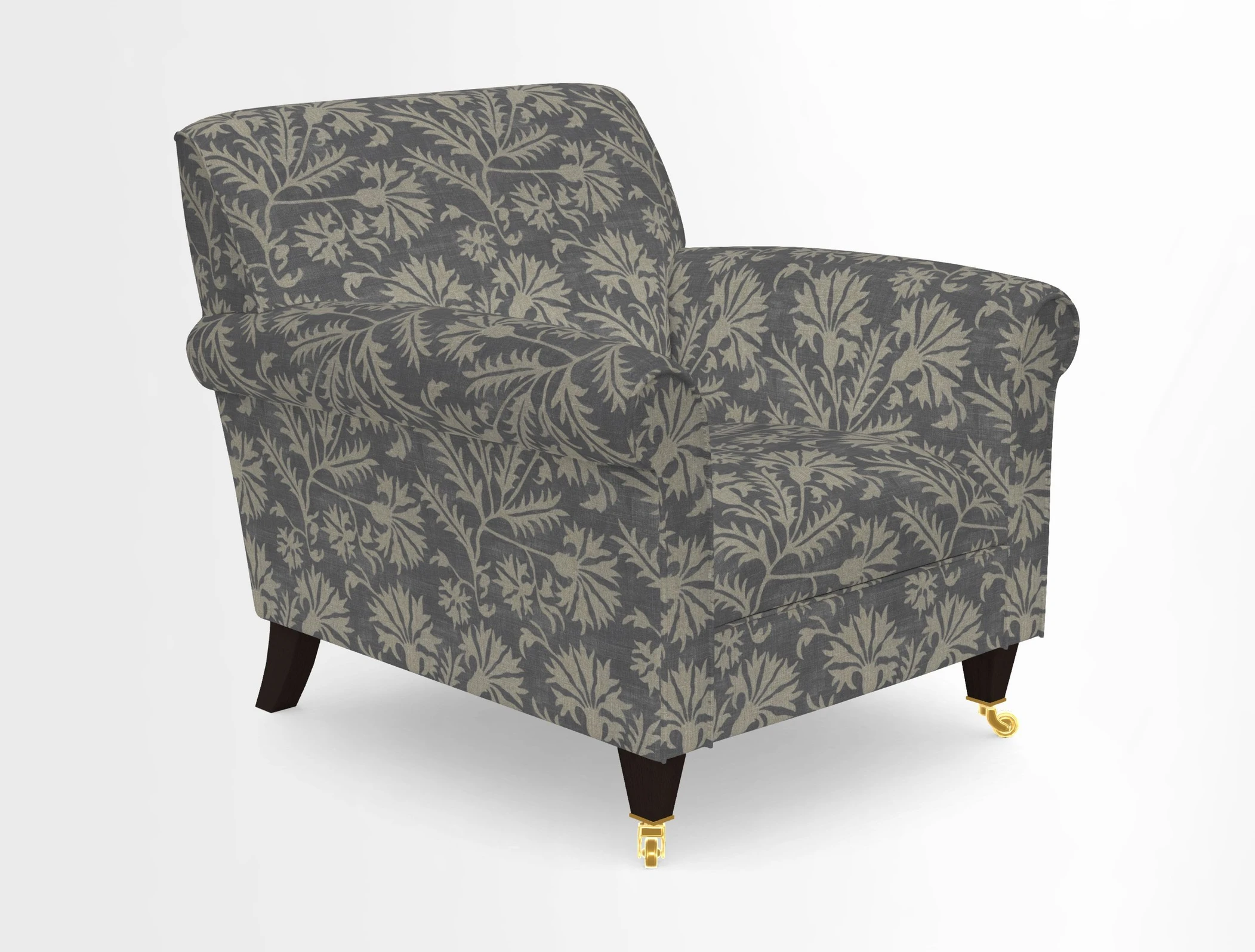 Petworth Chair in Two Tone Plain Biscuit