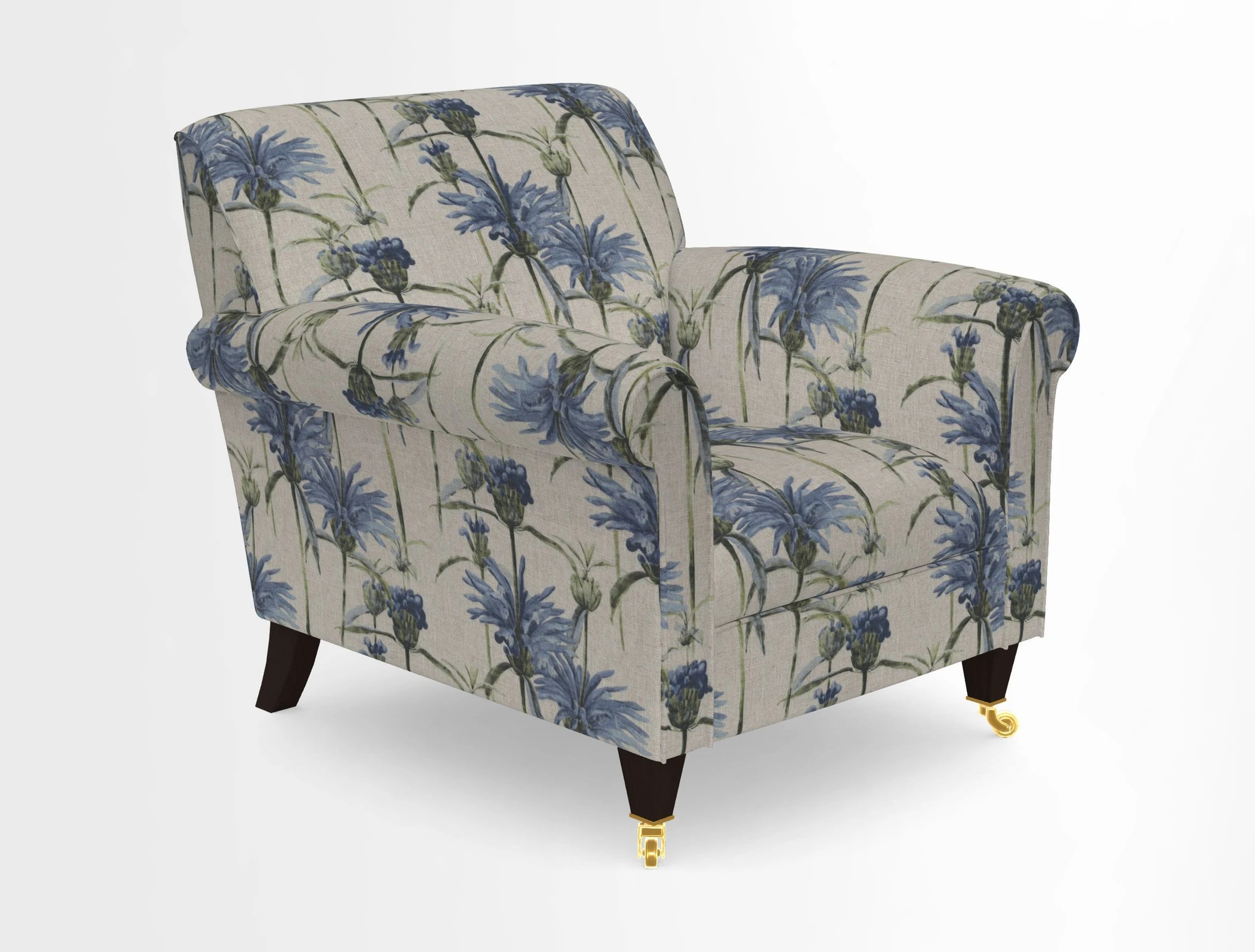Petworth Chair in Two Tone Plain Biscuit