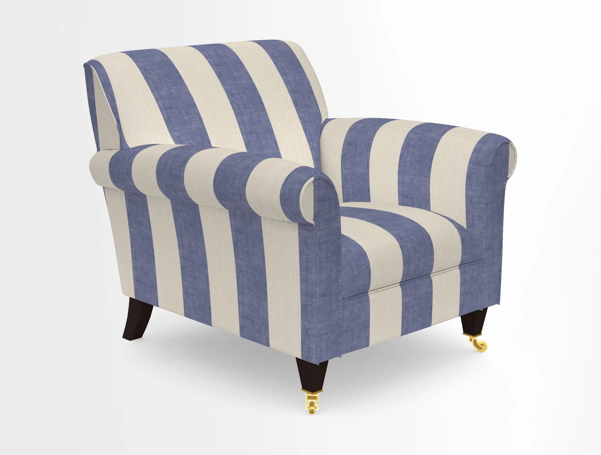 Petworth Chair in Two Tone Plain Biscuit