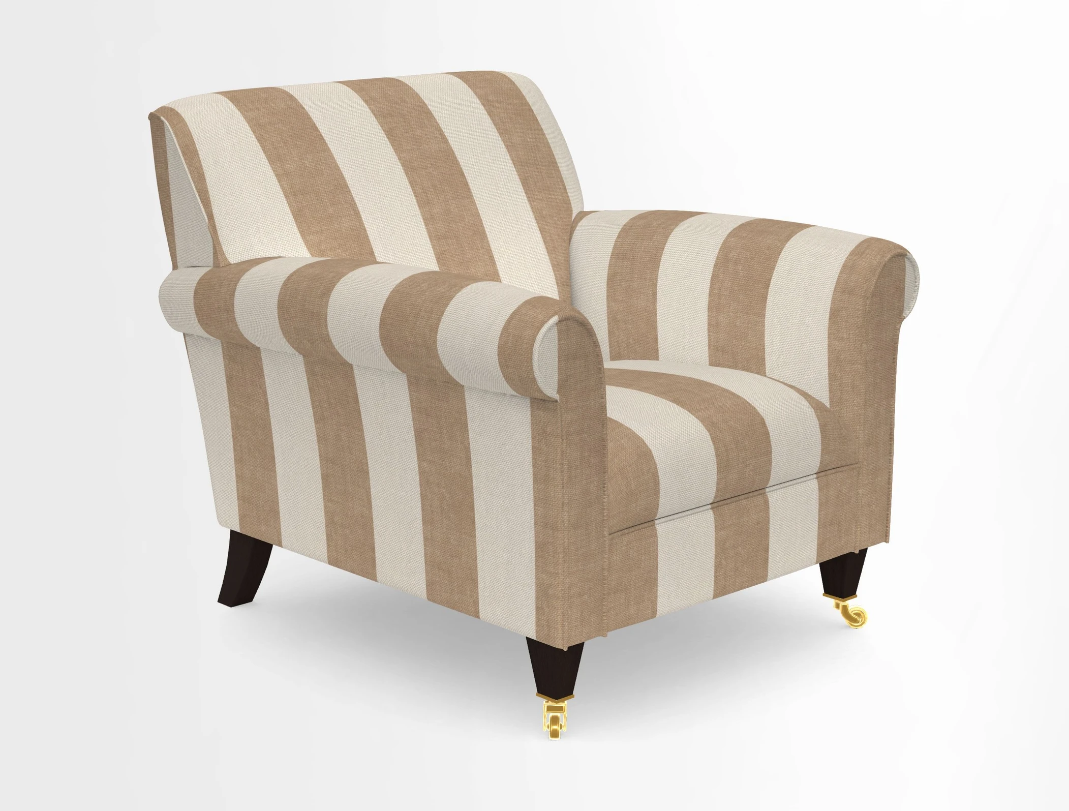 Petworth Chair in Two Tone Plain Biscuit