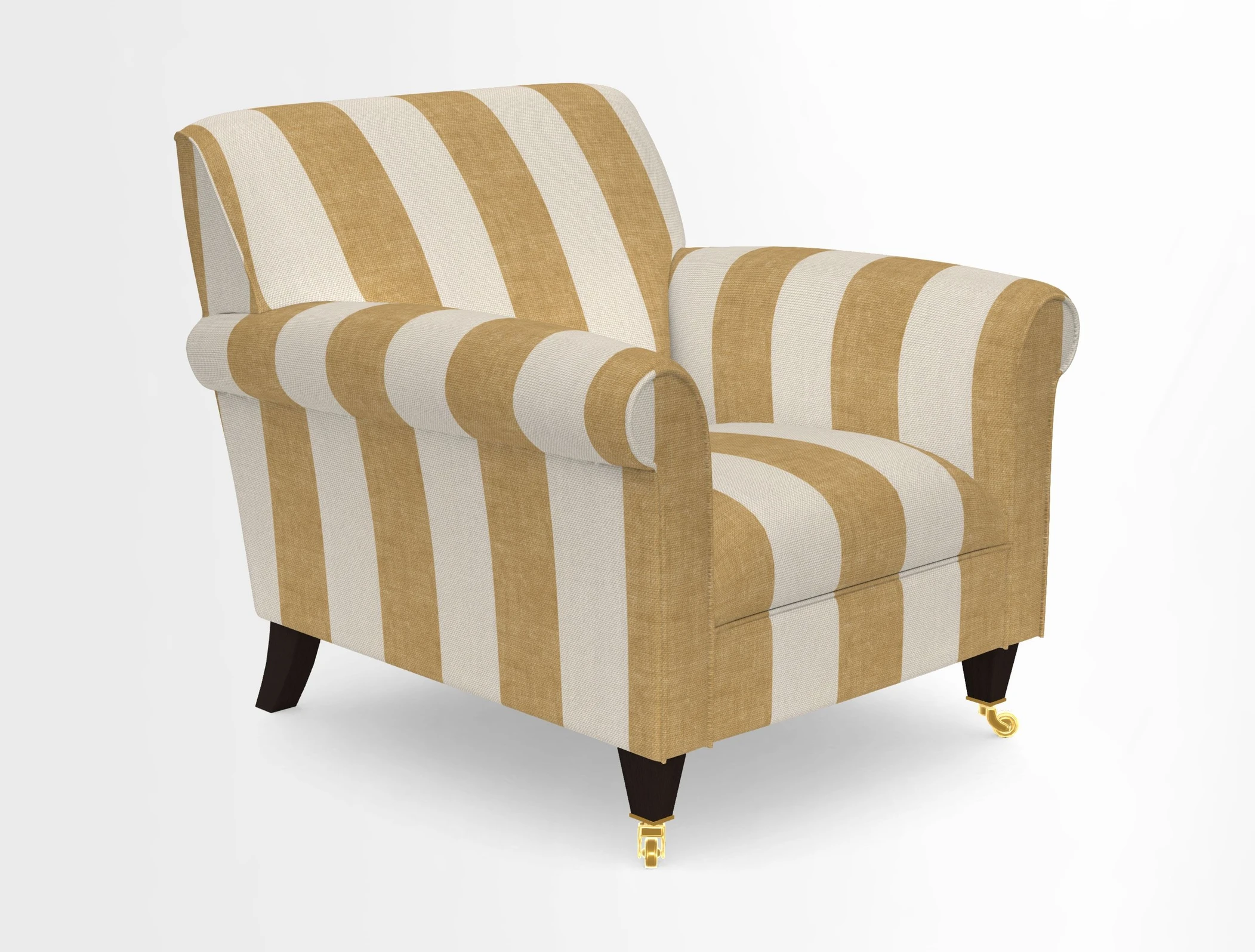 Petworth Chair in Two Tone Plain Biscuit
