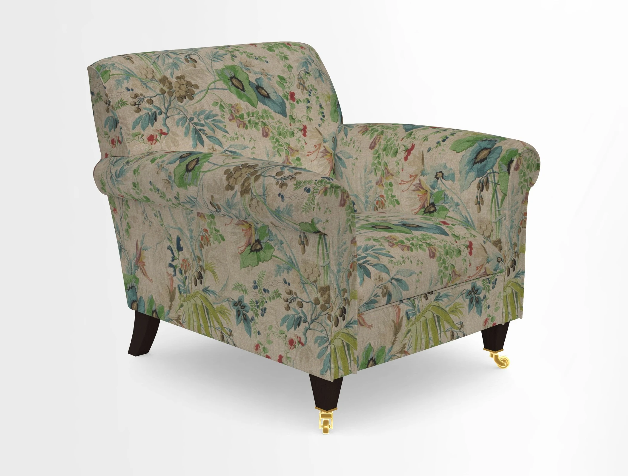 Petworth Chair in Two Tone Plain Biscuit