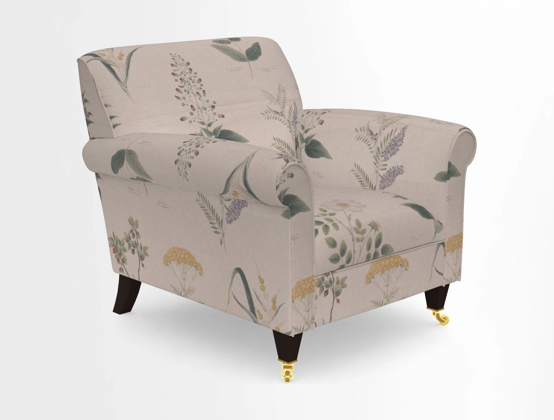 Petworth Chair in Two Tone Plain Biscuit
