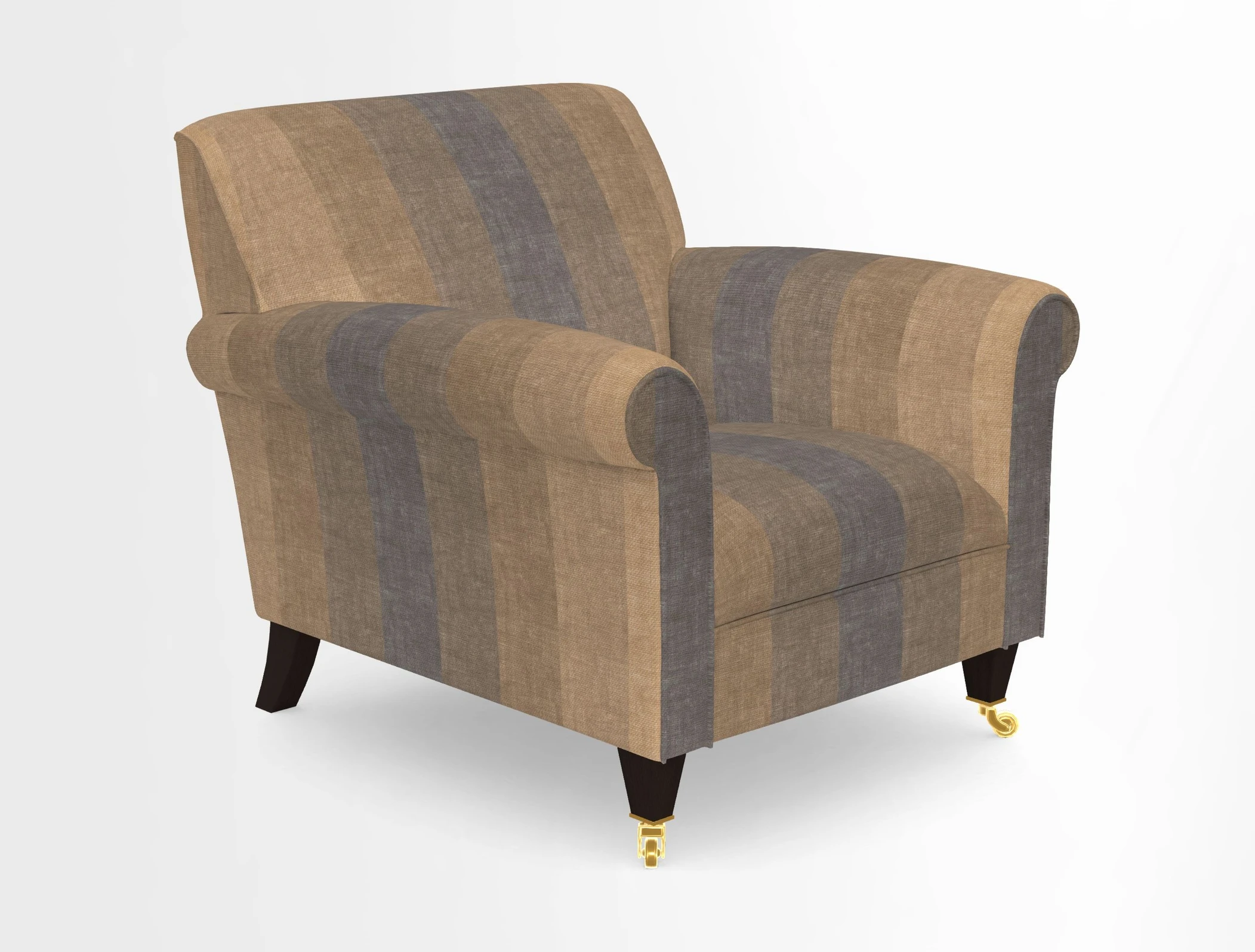 Petworth Chair in Two Tone Plain Biscuit