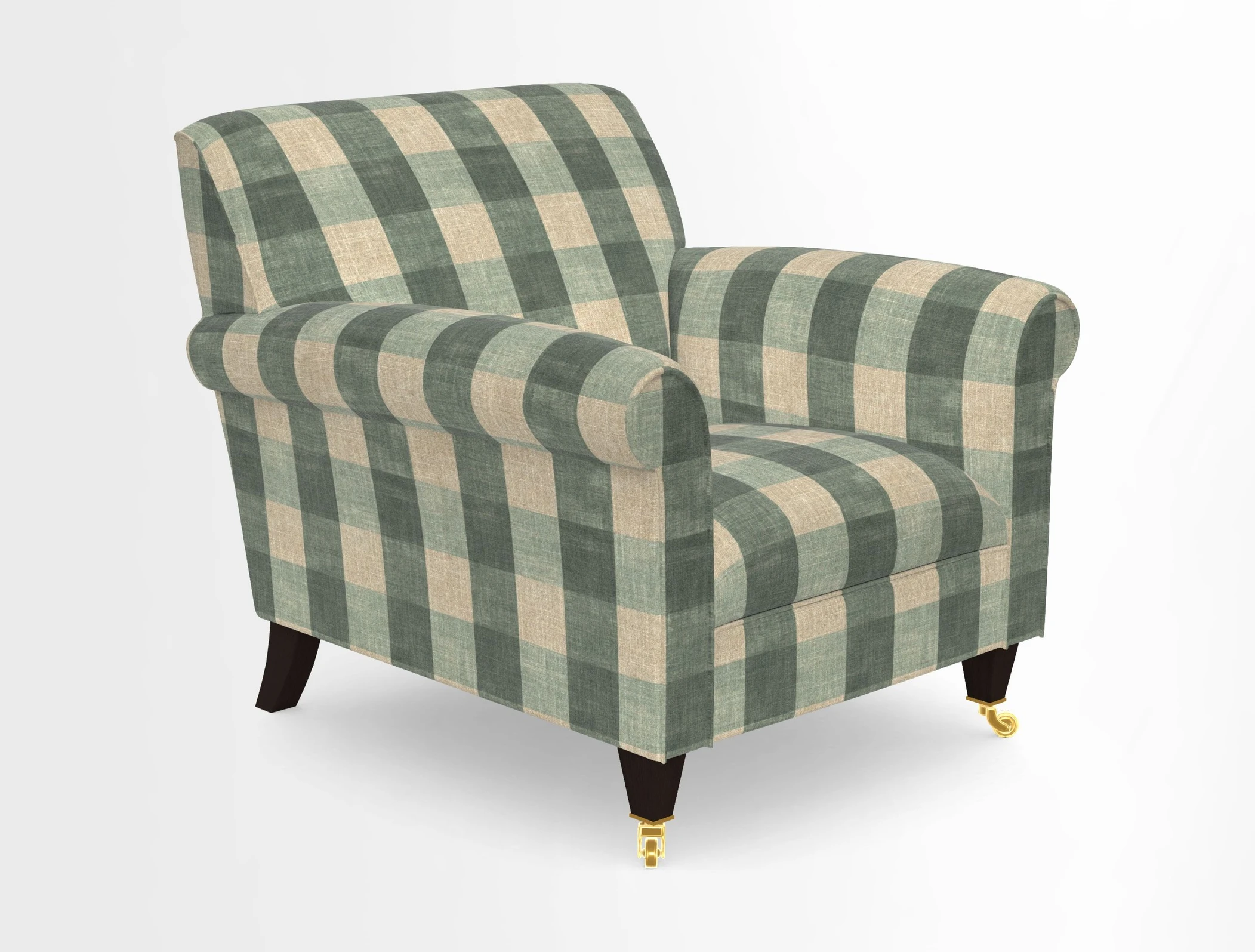 Petworth Chair in Two Tone Plain Biscuit